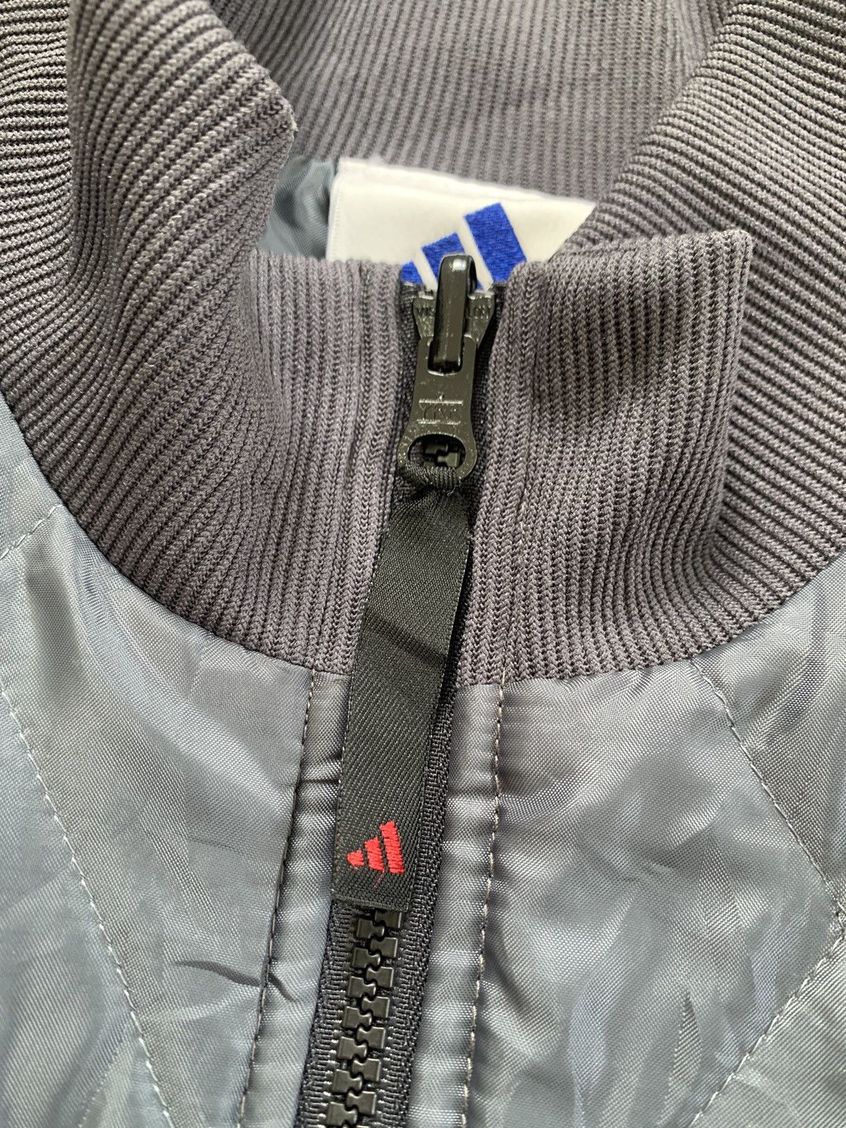 Adidas × Vintage Vtg Adidas Quilted Jacket Size US M / EU 48-50 / 2 - 6 Thumbnail