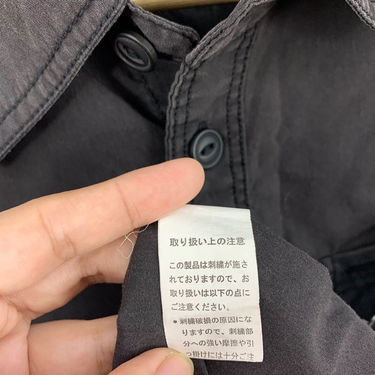 Japanese Brand × Seditionaries ANDRE MALROUR Back hit embroidery cross design black shirt Size US M / EU 48-50 / 2 - 13 Thumbnail