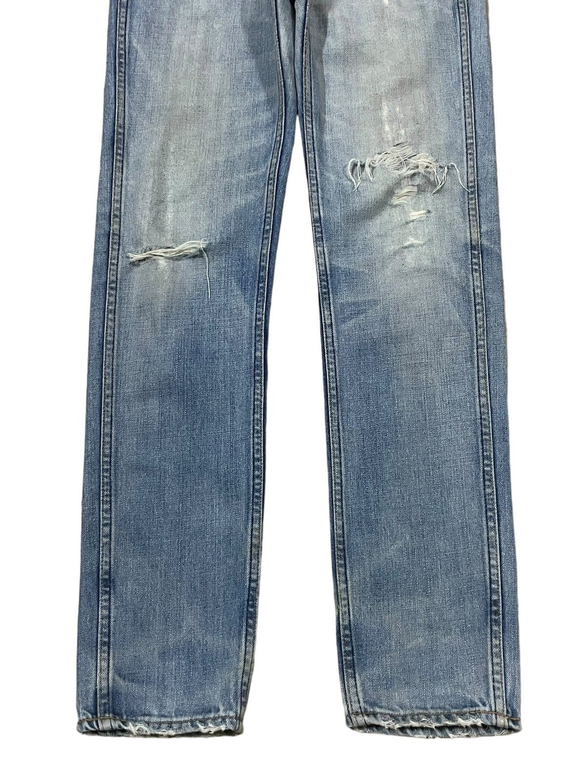 Levi's Vintage Clothing 1990s Levi’s 501 Orange Tab Big E Lot 68606 Distressed Jeans Size US 29 - 4 Thumbnail