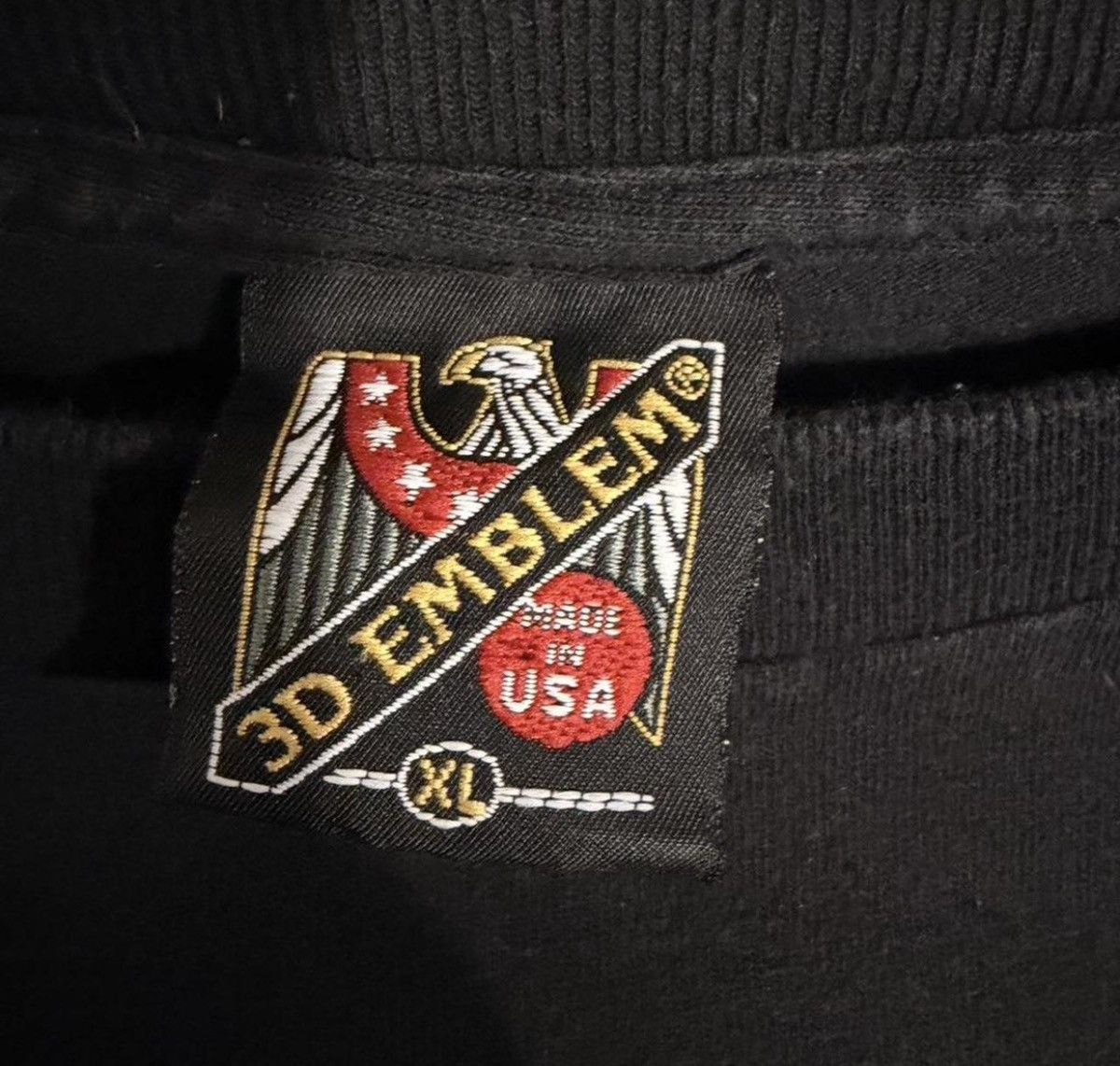 Harley Davidson 1993 Harley-Davidson Live to Ride Ride to Live Eagle Size US XL / EU 56 / 4 - 4 Thumbnail
