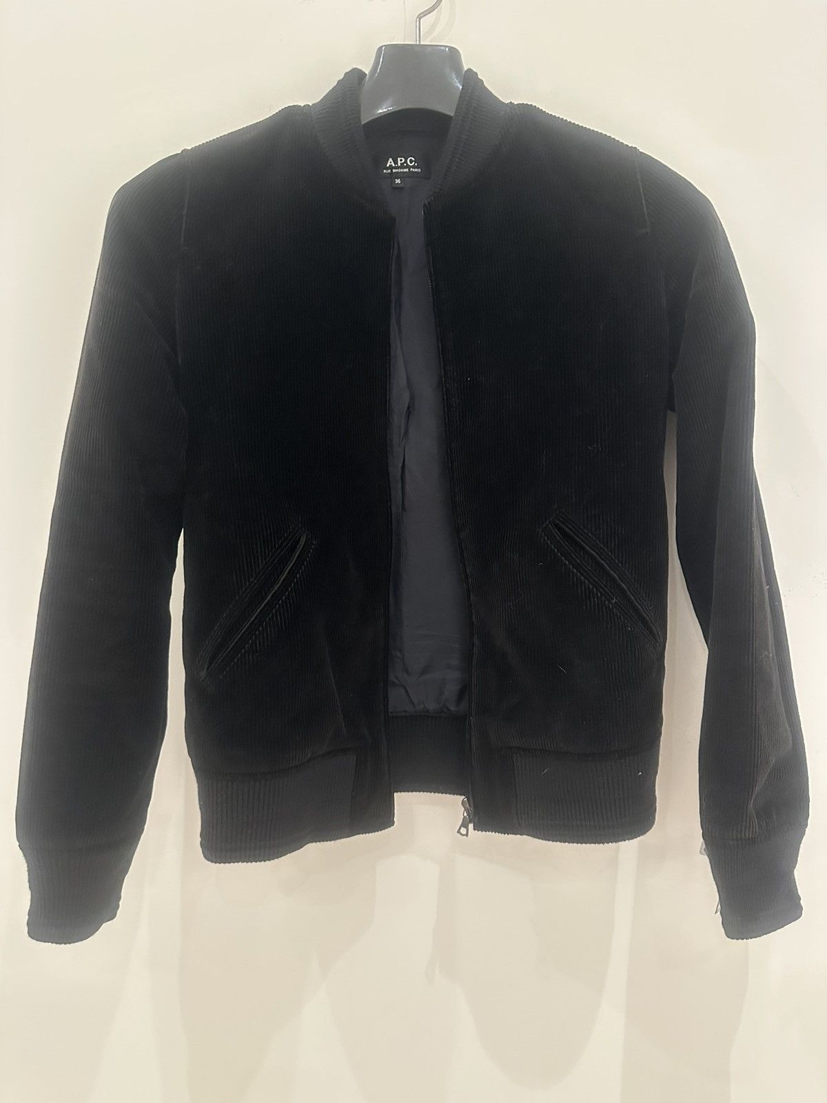 A.P.C. A.P.C. Corduroy Bomber Jacket – 36 (S) – Unworn Deadstock Size US S / EU 44-46 / 1 - 1 Thumbnail