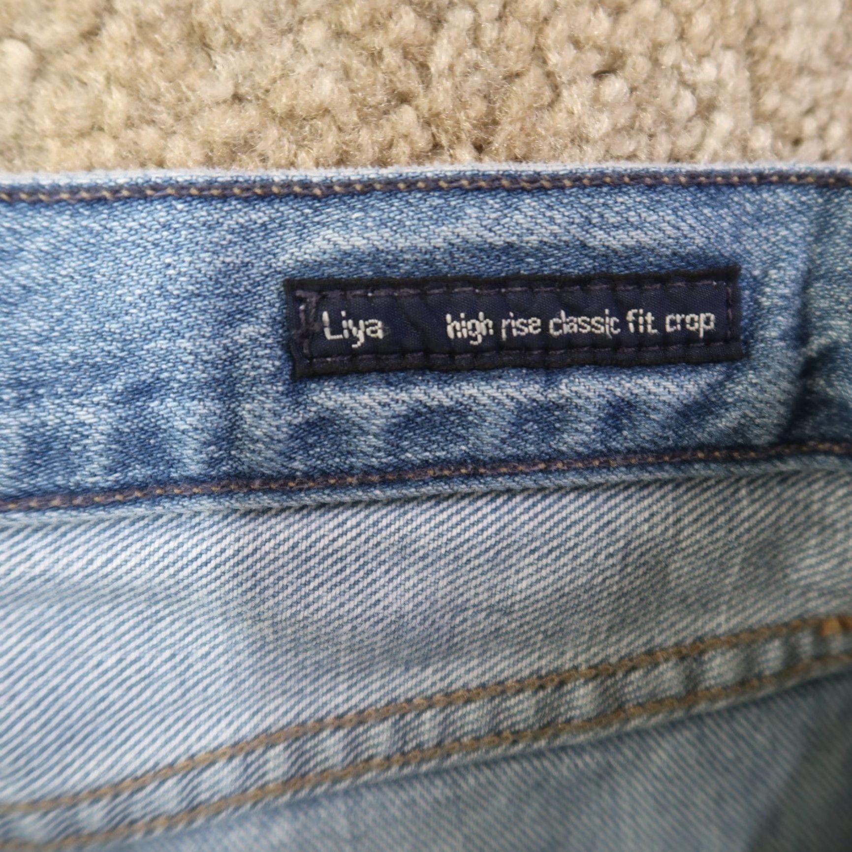 Citizens Of Humanity Citizens of Humanity Liya High Classic Crop Jeans Women's 29 Blue Denim Size 29" - 5 Thumbnail
