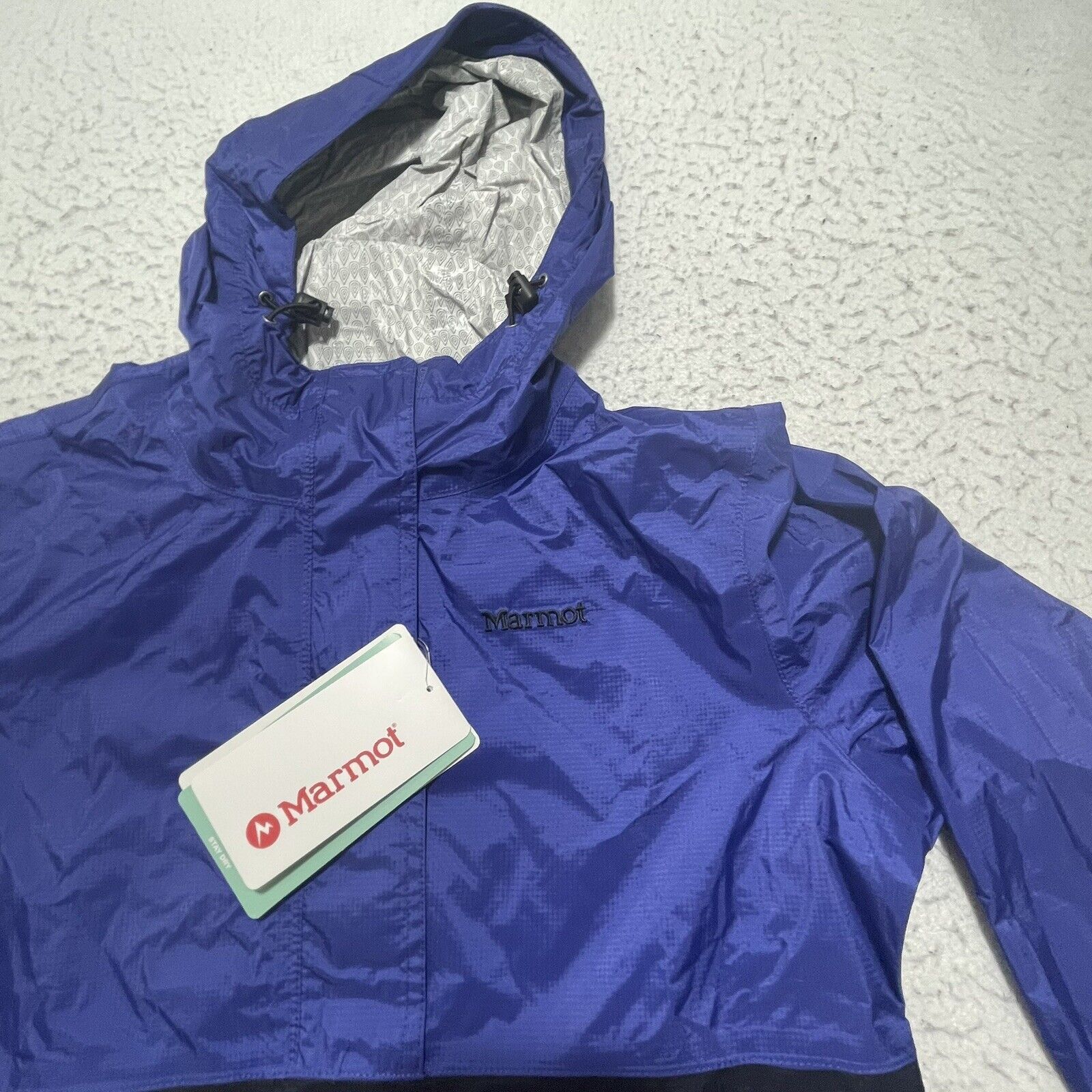 Marmot Marmot PreCip Eco Anorak 1/2 Zip Hooded Windbreaker Jacket Size XS / US 0-2 / IT 36-38 - 2 Thumbnail