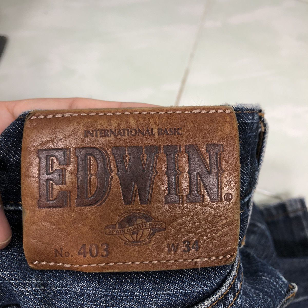 Japanese Brand 🔥90’s Vintage Edwin Denim Jeans Japan Made Size US 34 / EU 50 - 14 Thumbnail