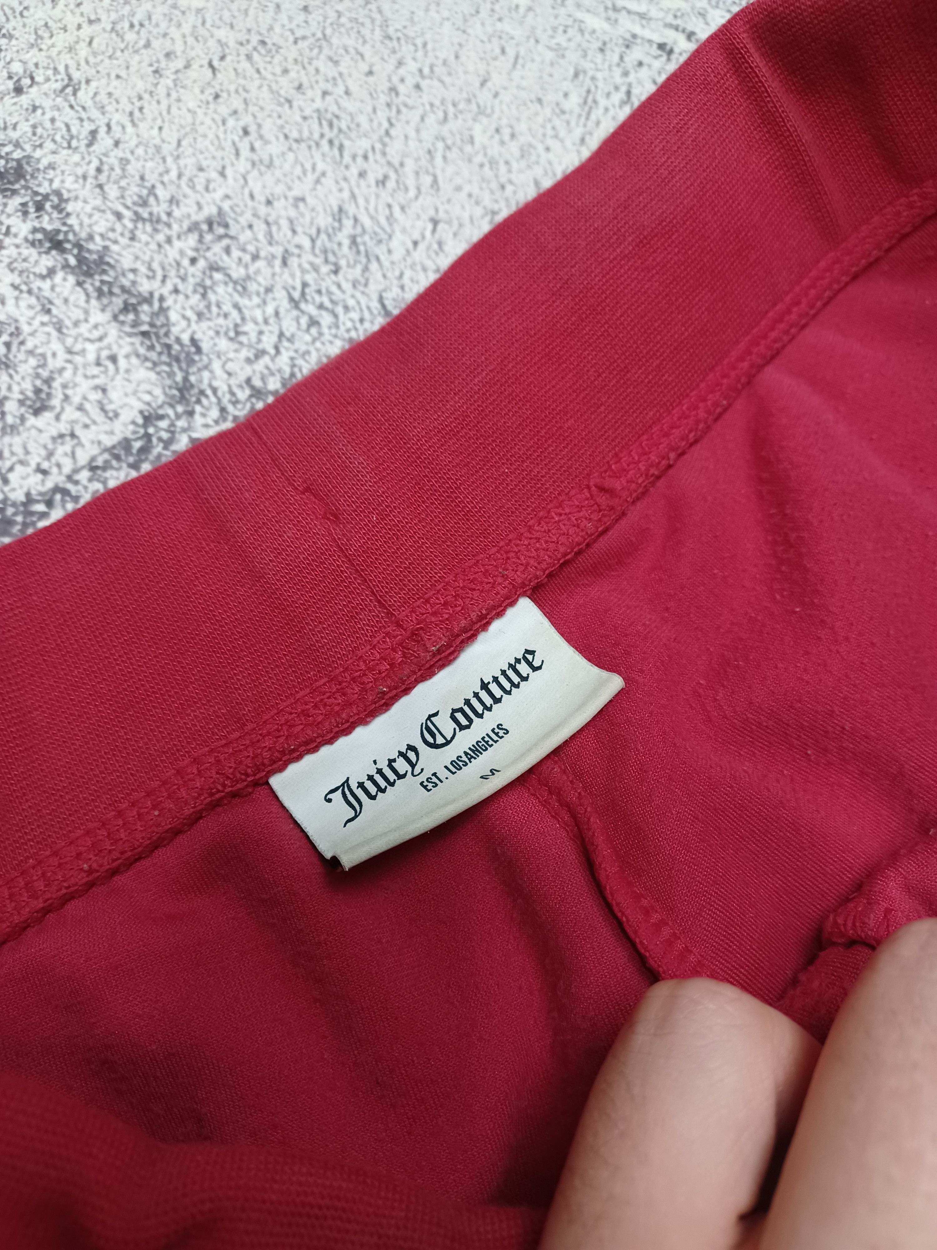 Juicy Couture JUICY COUTURE PINK VELOUR PANTS Size 28" / US 6 / IT 42 - 8 Thumbnail