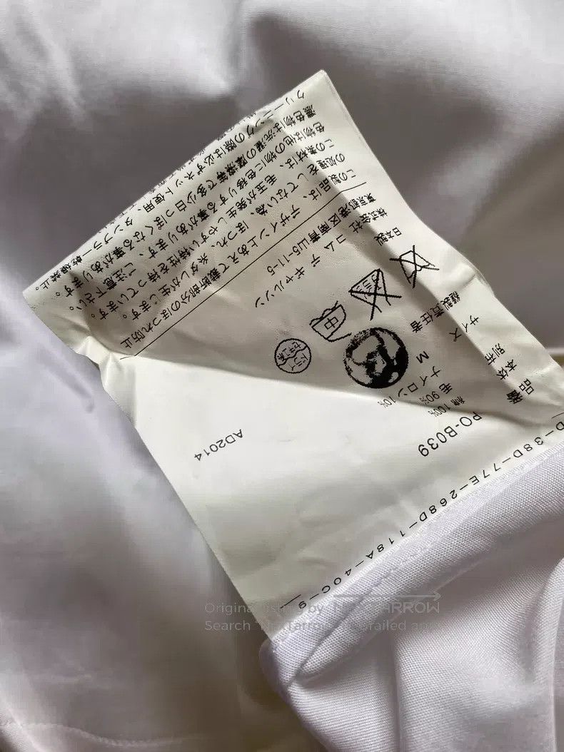 Comme des Garcons Comme Des Garcons White Patchwork Long Shirt Size M / US 6-8 / IT 42-44 - 6 Thumbnail