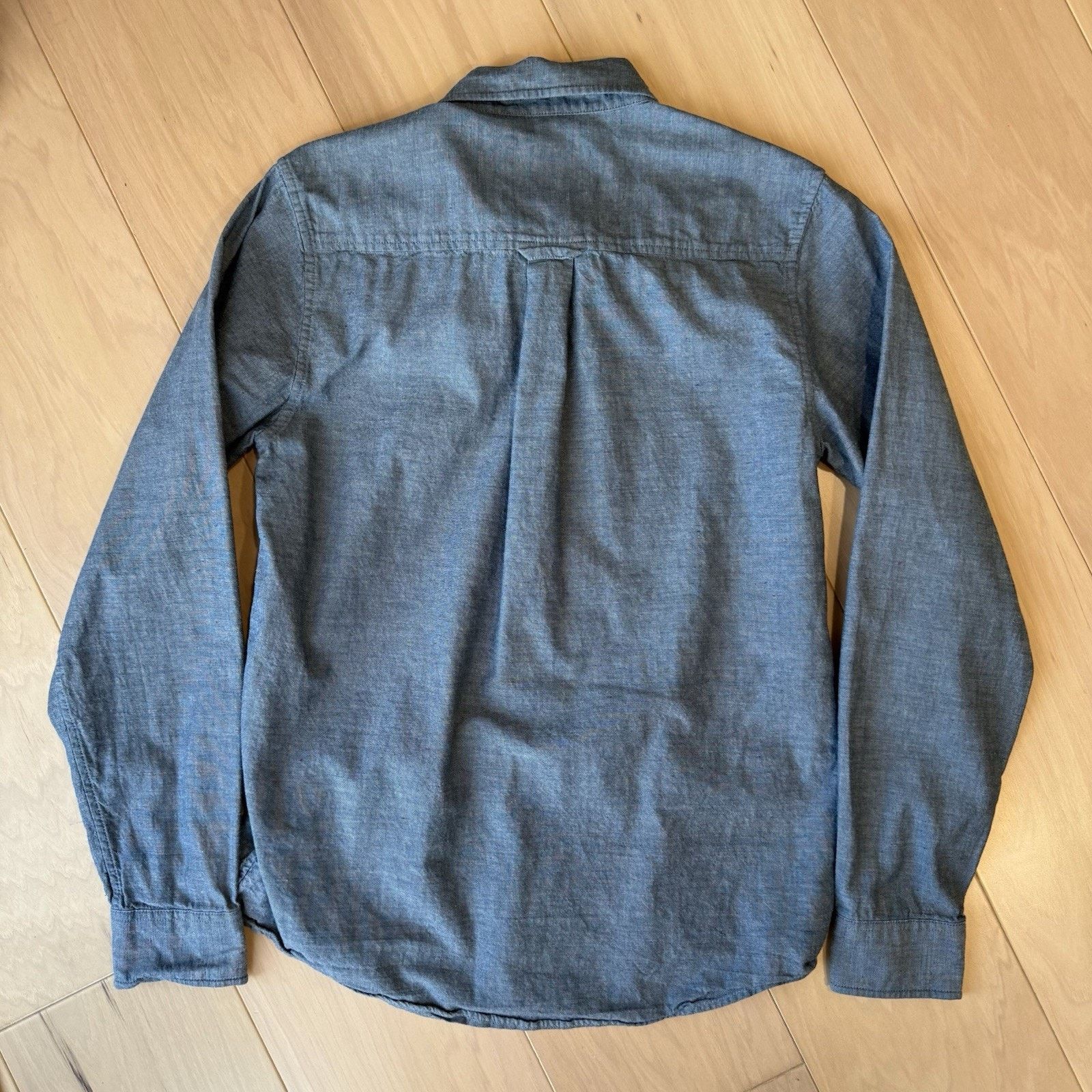 Carhartt Wip Carhartt WIP Kyoto Shirt Small Blue Minimalist Oxford Size US S / EU 44-46 / 1 - 9 Thumbnail