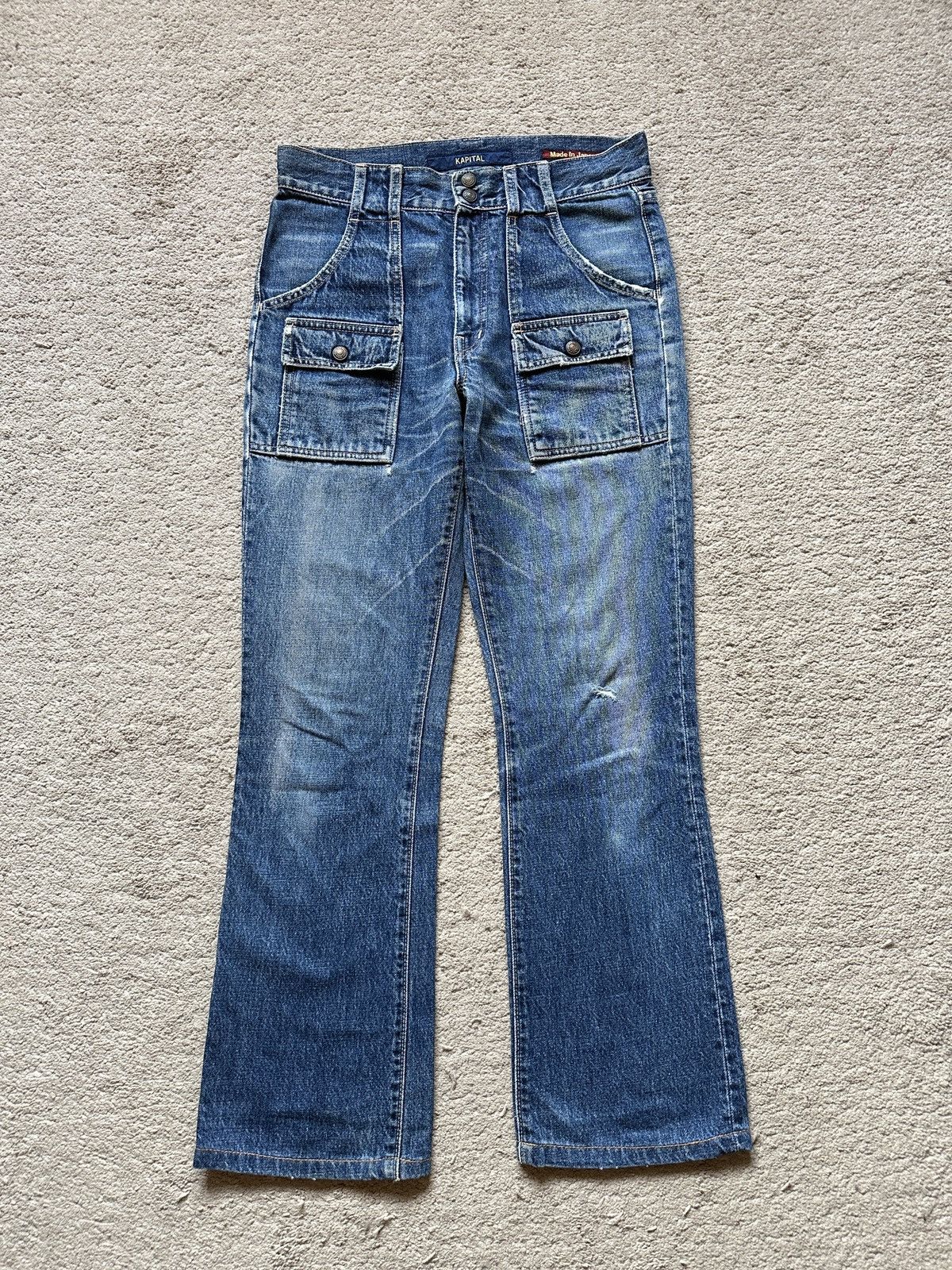 Kapital 1990s Kapital Denim Bush Pant Jeans Size US 30 / EU 46 - 1 Thumbnail