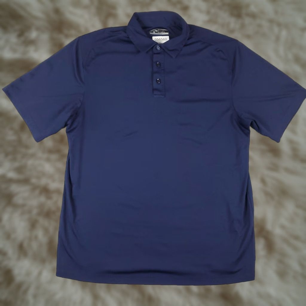 Callaway Callaway Polo Shirt Mens L Blue Opti Dri Fit Golf Short Sleeve Polo Shirt Polo Mens L Blue Callaway Opti Dri Fit Short Sleeve Golf Shirt Size US L / EU 52-54 / 3 - 1 Thumbnail