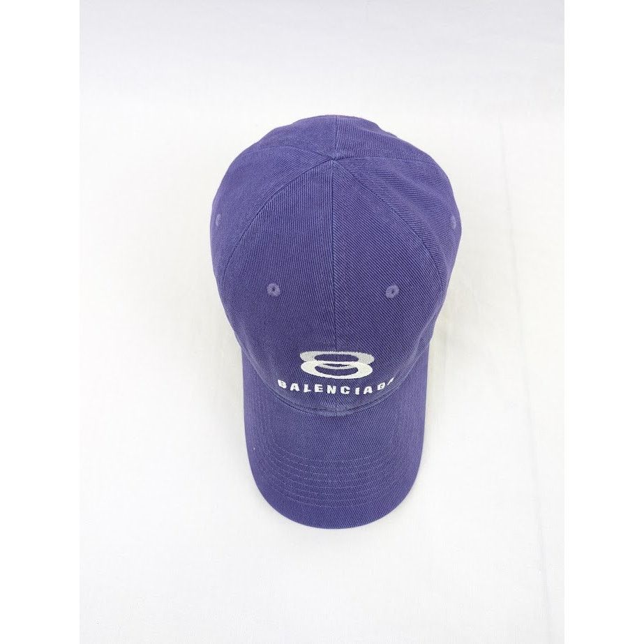 Balenciaga o1rshd1 Size: S / Cotton Drill Snowboard Hat/Cap in White Size ONE SIZE - 5 Thumbnail