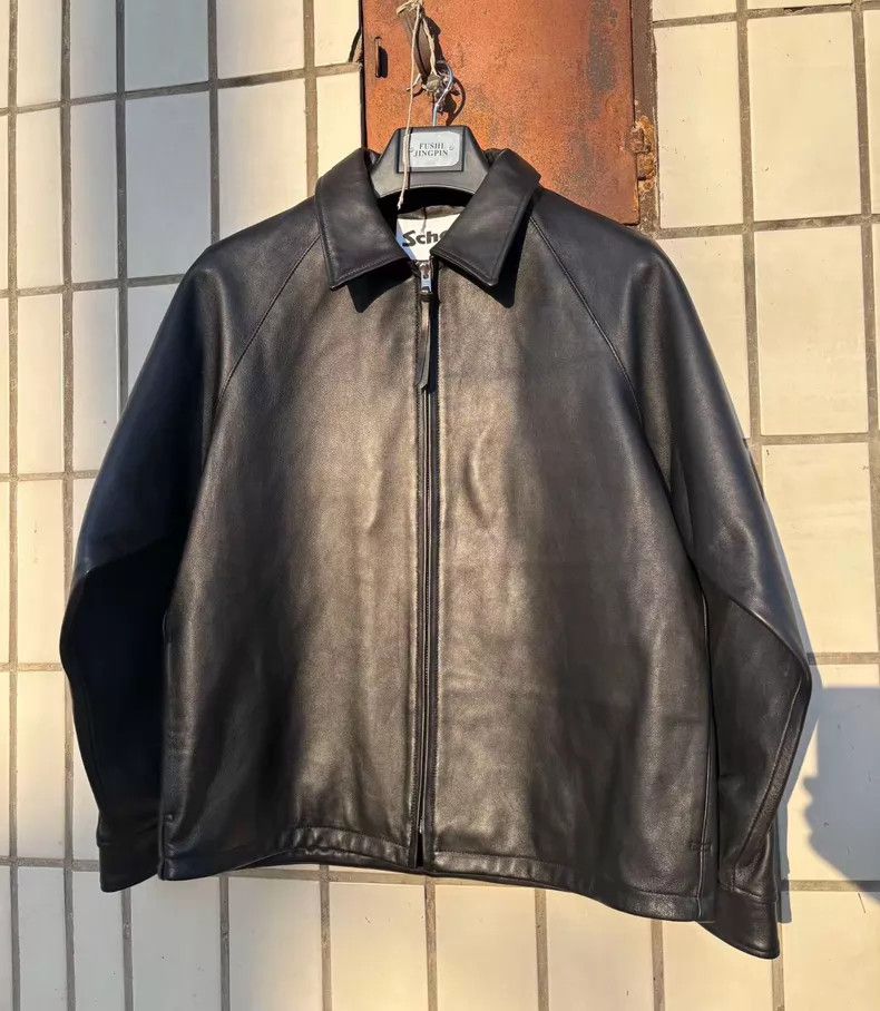 Schott Schott Leather coat Size US L / EU 52-54 / 3 - 1 Thumbnail