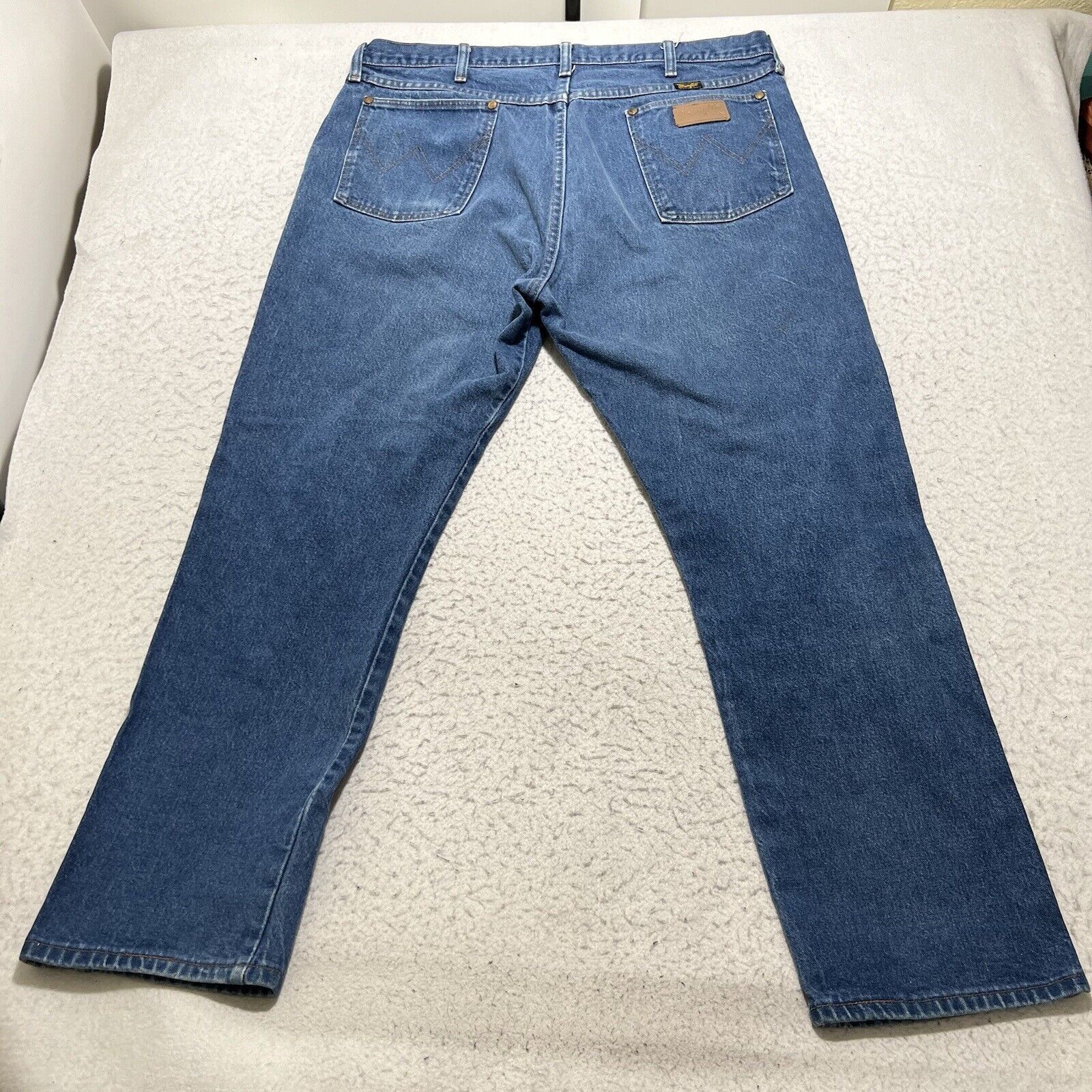 Wrangler Vintage Wrangler Western Straight Denim Blue Jeans Size US 38 / EU 54 - 6 Thumbnail