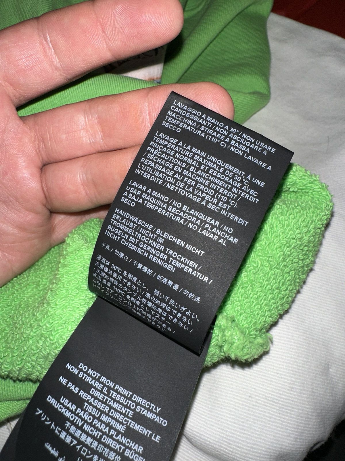 Palm Angels Palm Angels Green Angel Hoodie Designer Streetwear Grail Size US L / EU 52-54 / 3 - 12 Thumbnail
