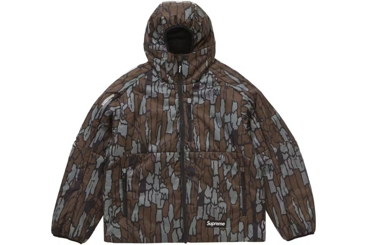 Supreme SUPREME WINDSTOPPER® INSULATED HOODED JACKET CAMO SIZE M Size US M / EU 48-50 / 2 - 1 Thumbnail