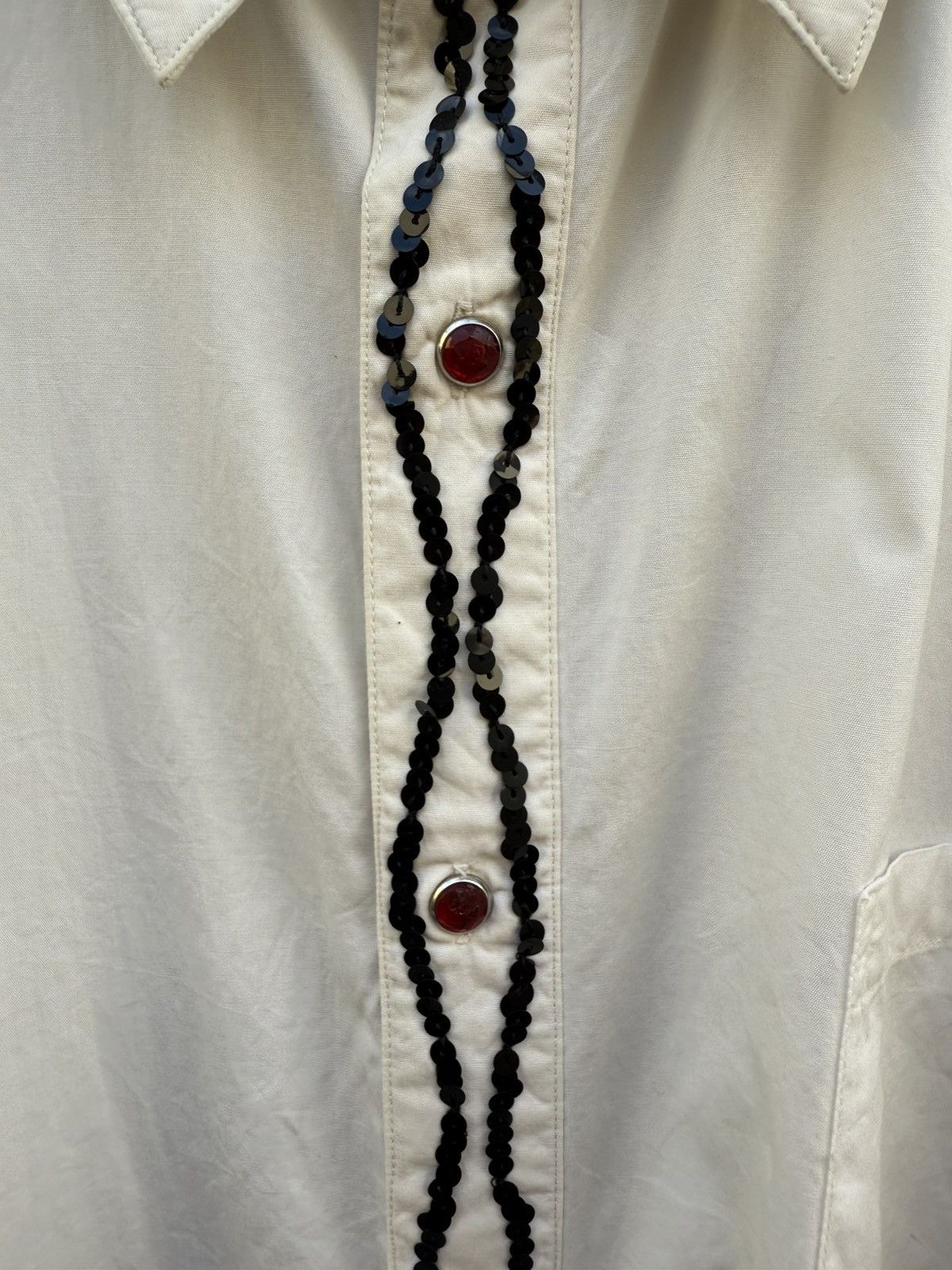 Designer × Japanese Brand 💥Vintage 80s-90s Arrston Volaju KOHSHIN SATOH Designer Shirt Size US XL / EU 56 / 4 - 6 Thumbnail