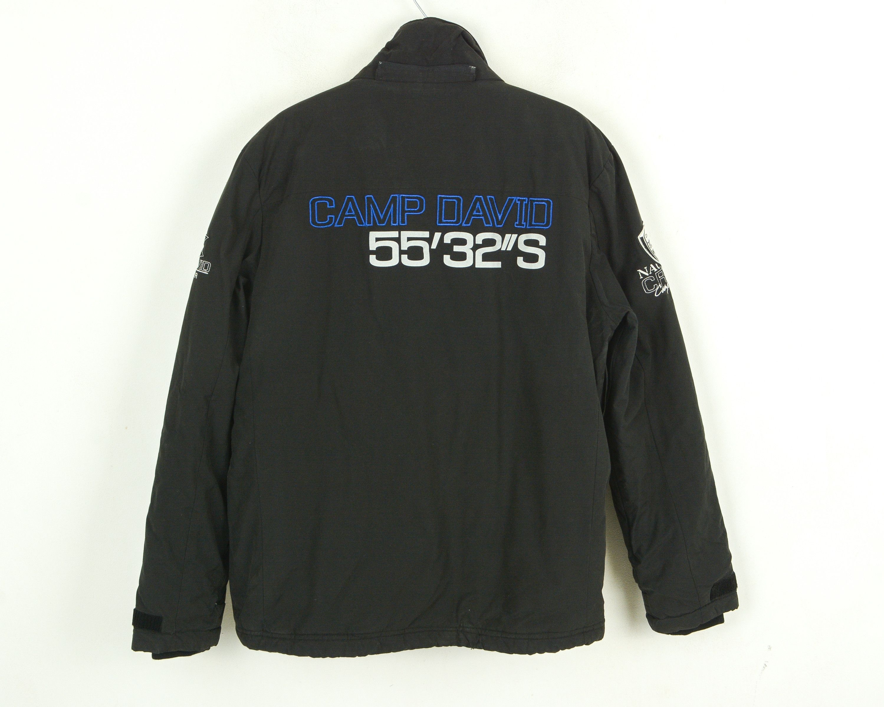 Camp David Original Blue Bomber Jacket M Coat Windbreaker Logo Size US M / EU 48-50 / 2 - 9 Thumbnail