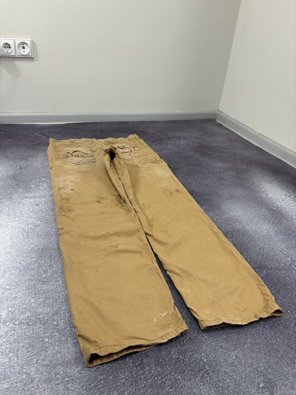 Carhartt Vintage Carhartt USA Rugged Flex Distressed Work Pants Size US 34 / EU 50 - 4 Thumbnail