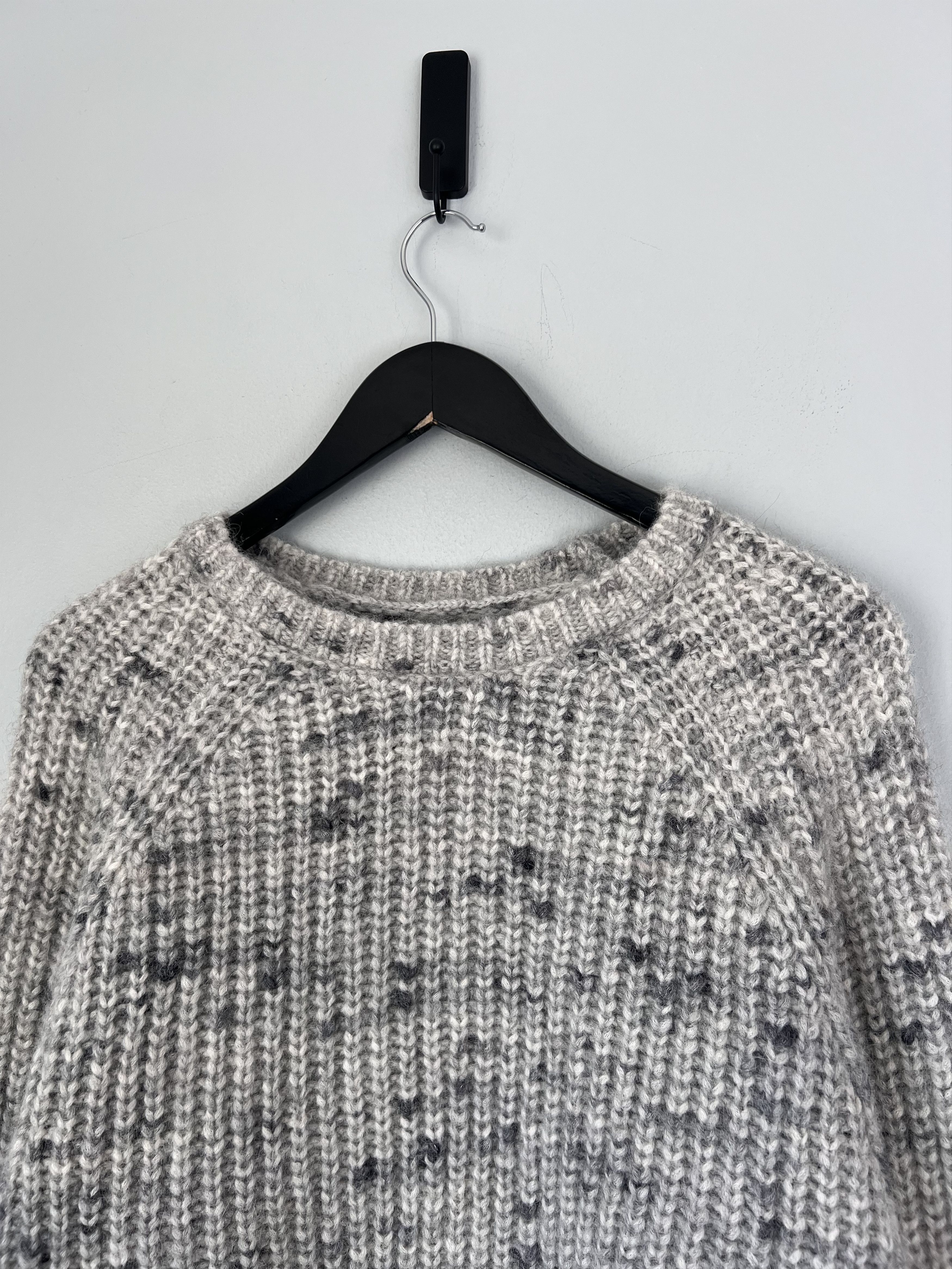 Aime Leon Dore Aime Leon Dore Flecked Alpaca Crewneck Sweater in Grey Size US XL / EU 56 / 4 - 2 Thumbnail