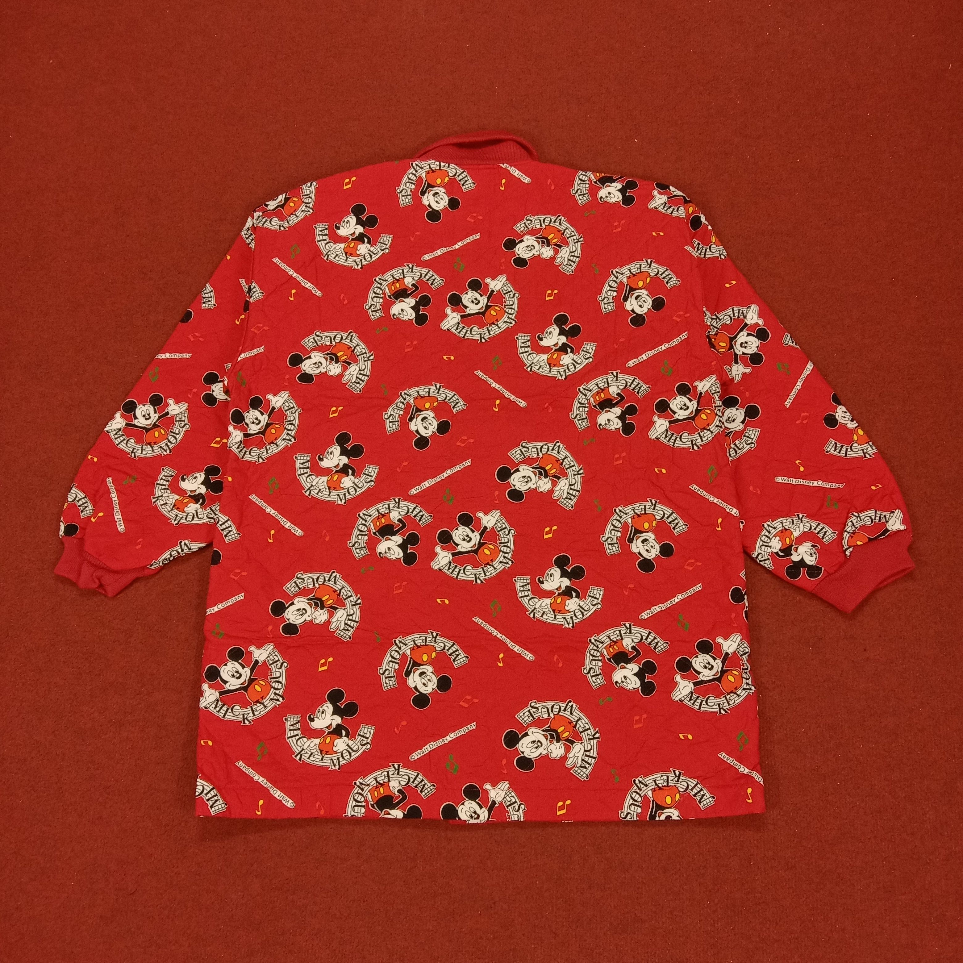 Disney × Mickey Mouse × Vintage Walt Disney Company Mickey Mouse Winter Style Jacket Size US L / EU 52-54 / 3 - 3 Thumbnail