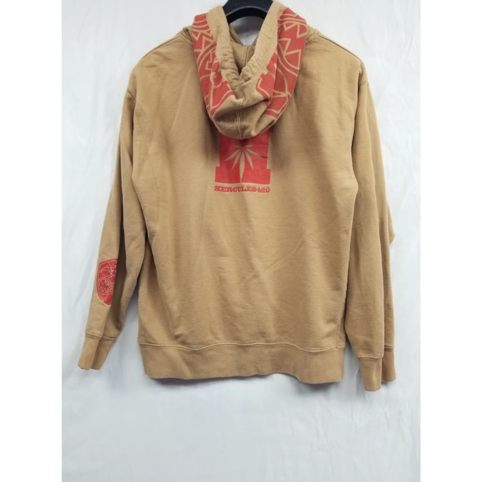 Market Da FARMERS Da farmers Market Hawaii Men Medium Hoodie Hercules 420 Brown Spear Hawaiian M Brown Hoodie Mens Pullover Size US M / EU 48-50 / 2 - 2 Thumbnail