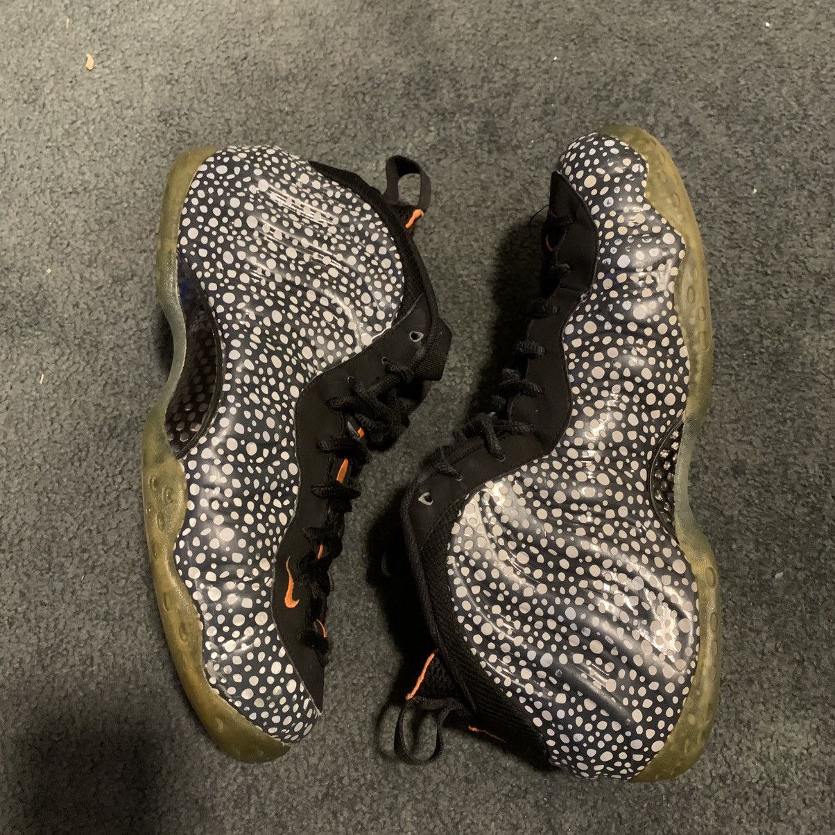 Nike VINTAGE NIKE FOAMPOSIT SAFARI BASKETBALL SHOES Size US 12 / EU 45 - 3 Thumbnail