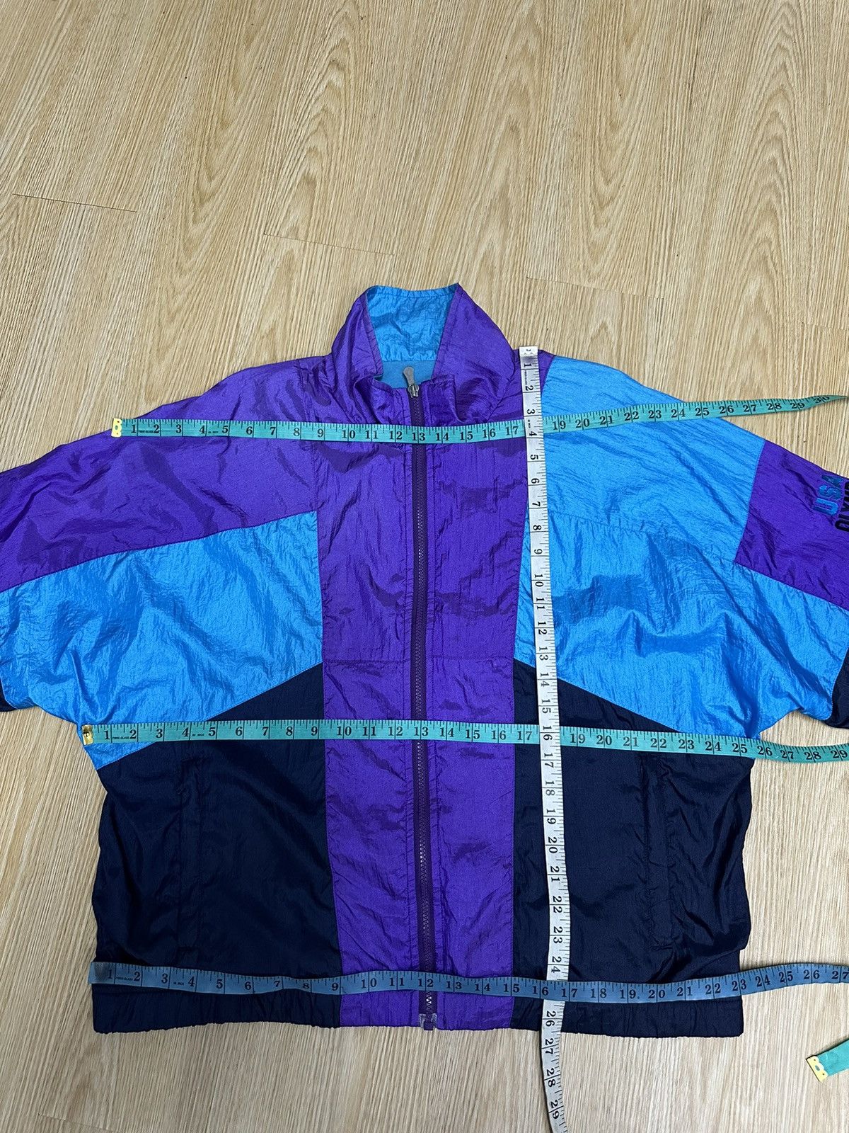 Sports Specialties Vintage Usa Olympic Jc Penny Nylon Zipper Jacket Z07 Size US L / EU 52-54 / 3 - 7 Thumbnail