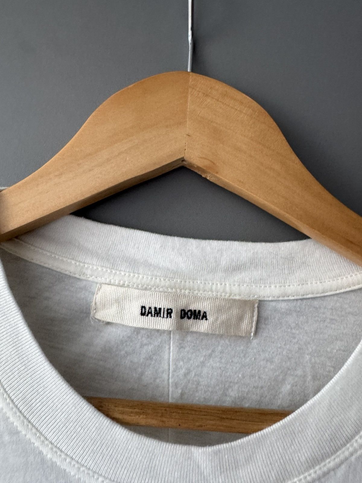 Damir Doma Damir Doma Front Hem White Long Sleeve M Size US M / EU 48-50 / 2 - 5 Thumbnail