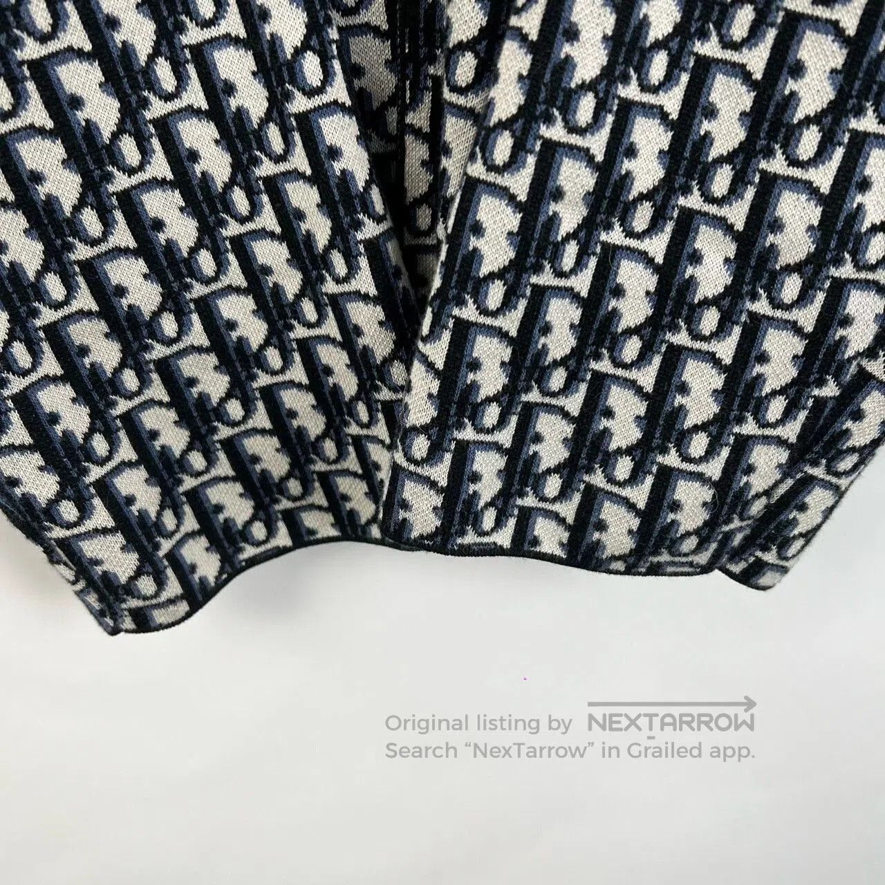 Dior Dior Monogram Logo Knit Shirt. Size US S / EU 44-46 / 1 - 7 Thumbnail
