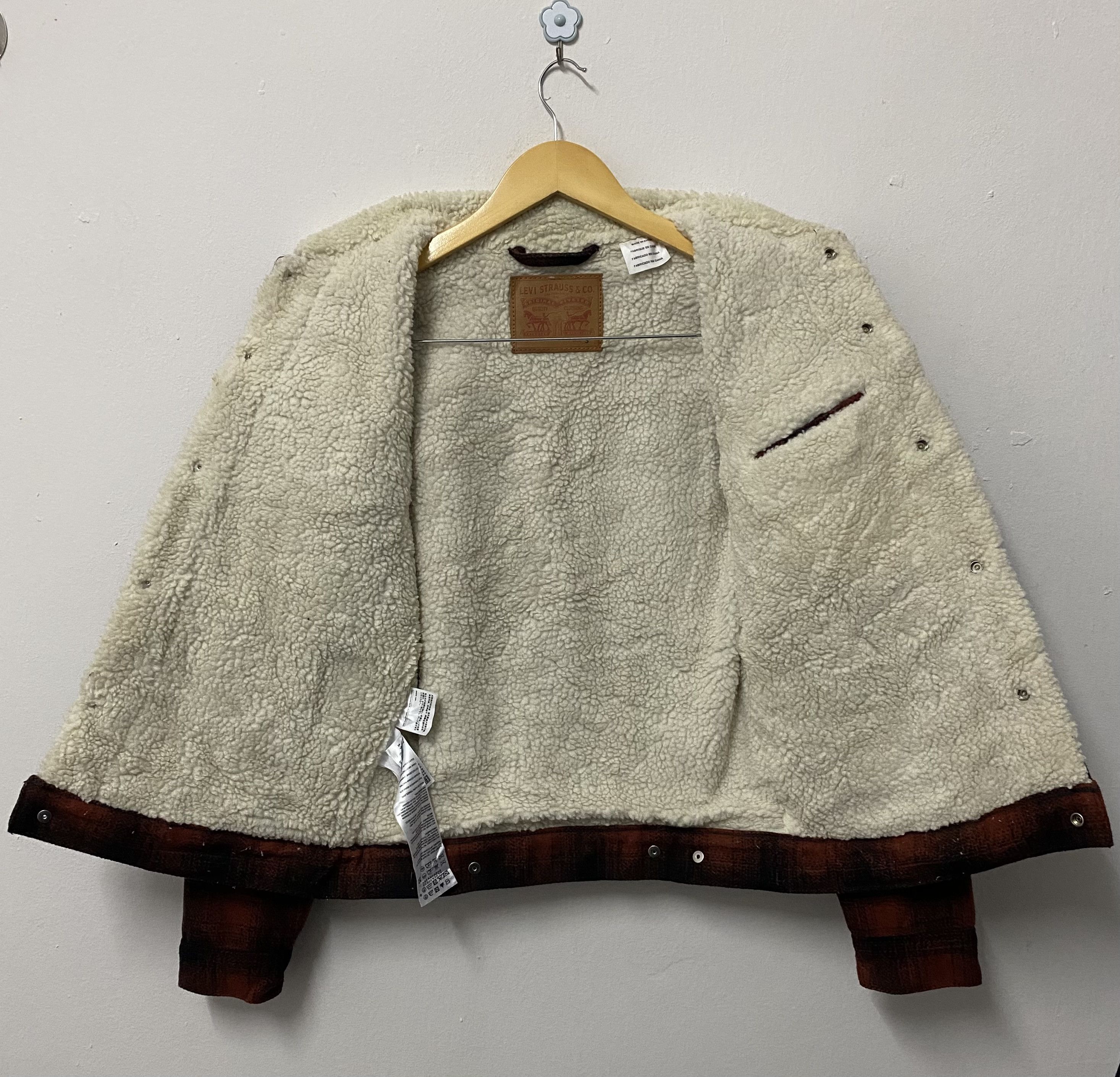 Levi's Levi’s Type 3 Checkered Sherpa Jacket Size US S / EU 44-46 / 1 - 3 Thumbnail