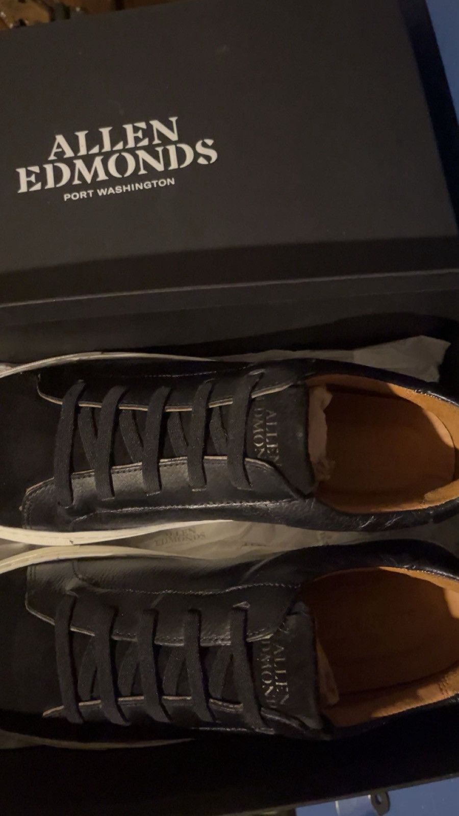 Allen Edmonds Allen Edmonds black leather shoes Size US 8.5 / EU 41-42 - 6 Thumbnail