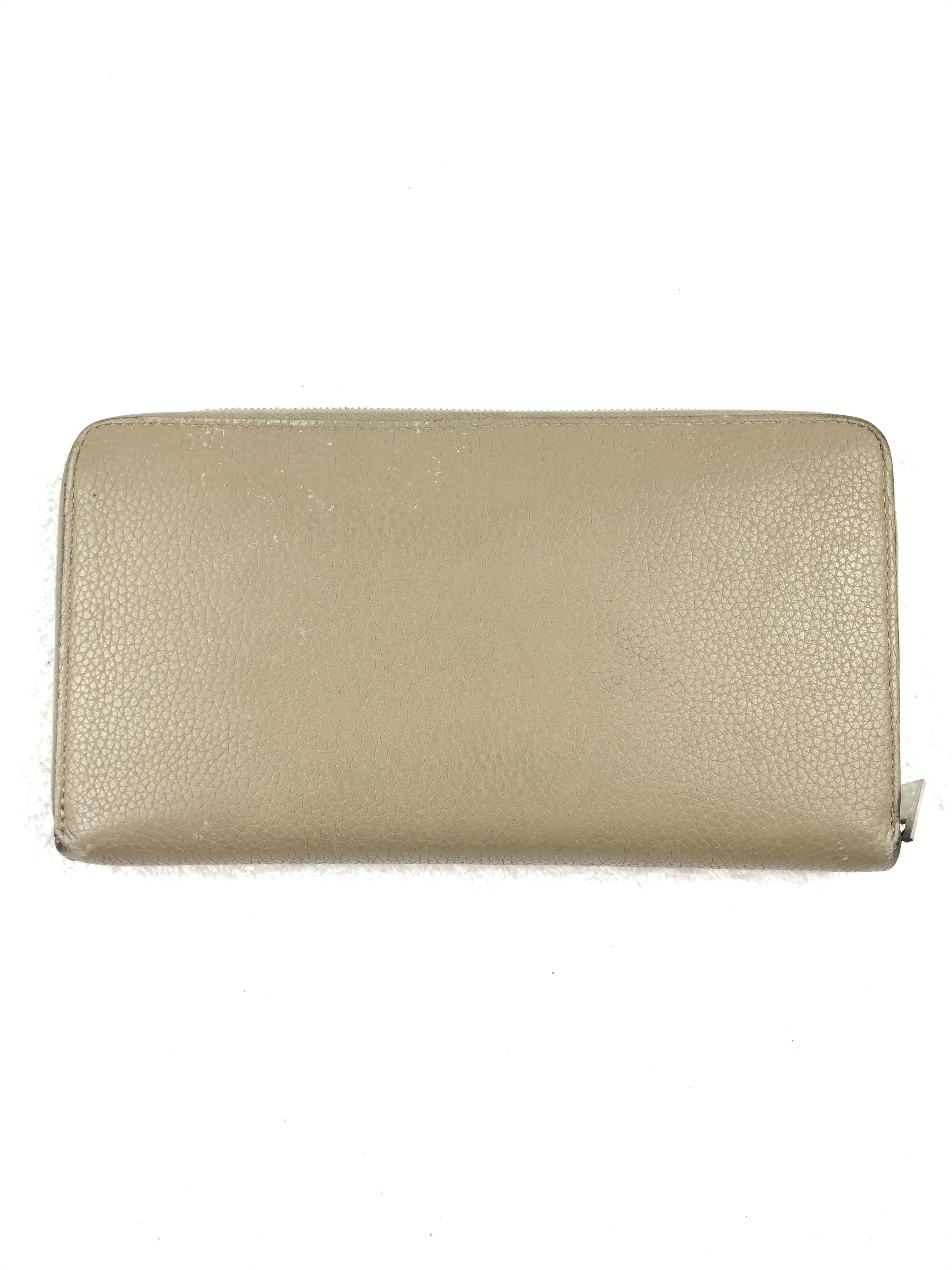 良品‼️CELINE ☆ Vintage ☆ Wallet Authentic Celine Monogram Leather Wallet Logo Coin Case
