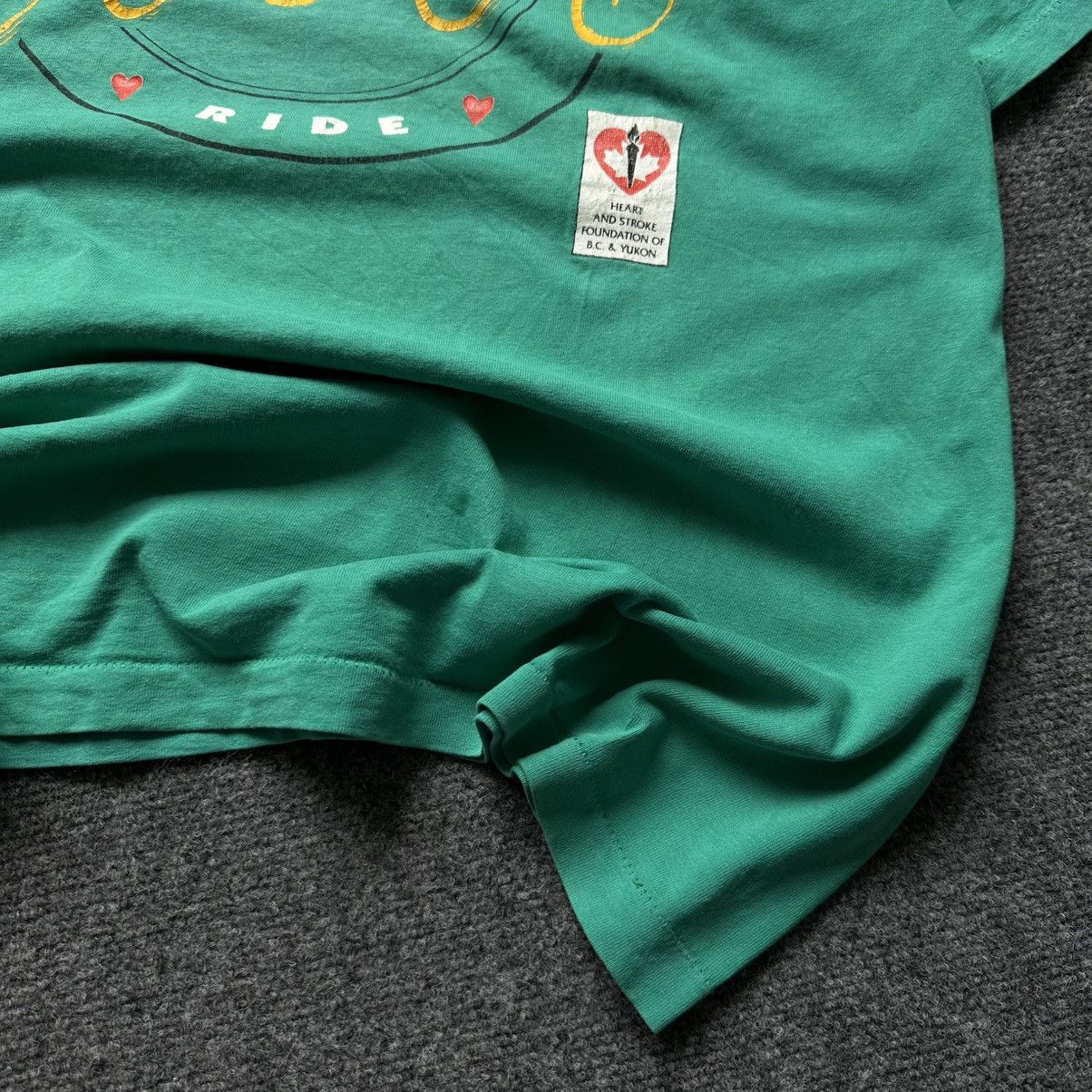 Fruit Of The Loom VTG Adult The Big Bike Ride T-shirts Single Stitch Fruit Of Size US XL / EU 56 / 4 - 7 Thumbnail