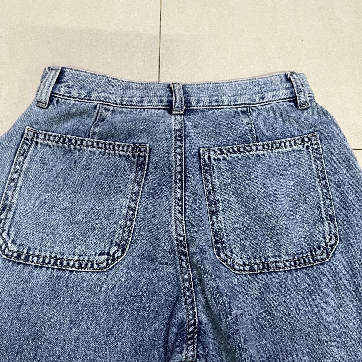 GU GU Baggy Cargo Jeans Size 28" / US 6 / IT 42 - 8 Thumbnail