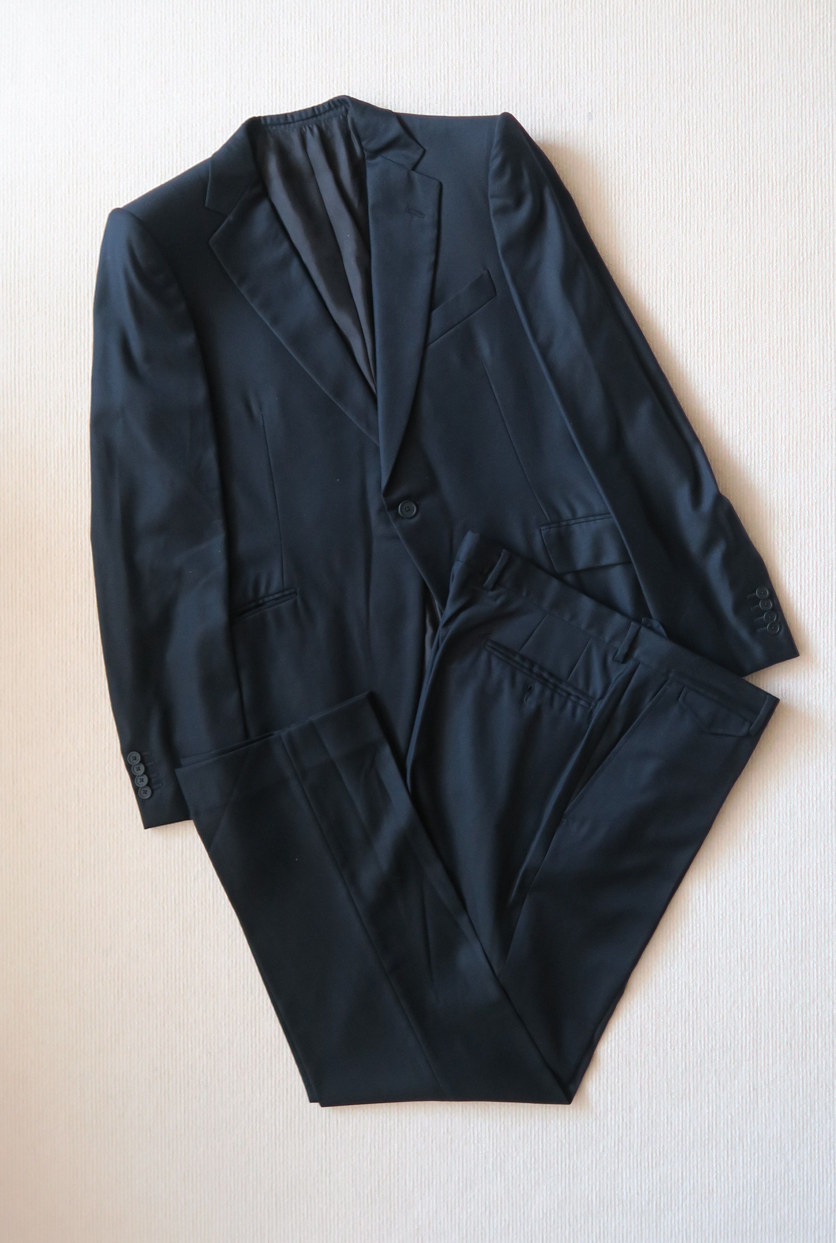Bottega Veneta Bottega Veneta Black Suit Blazer Trousers Size 52R - 1 Thumbnail