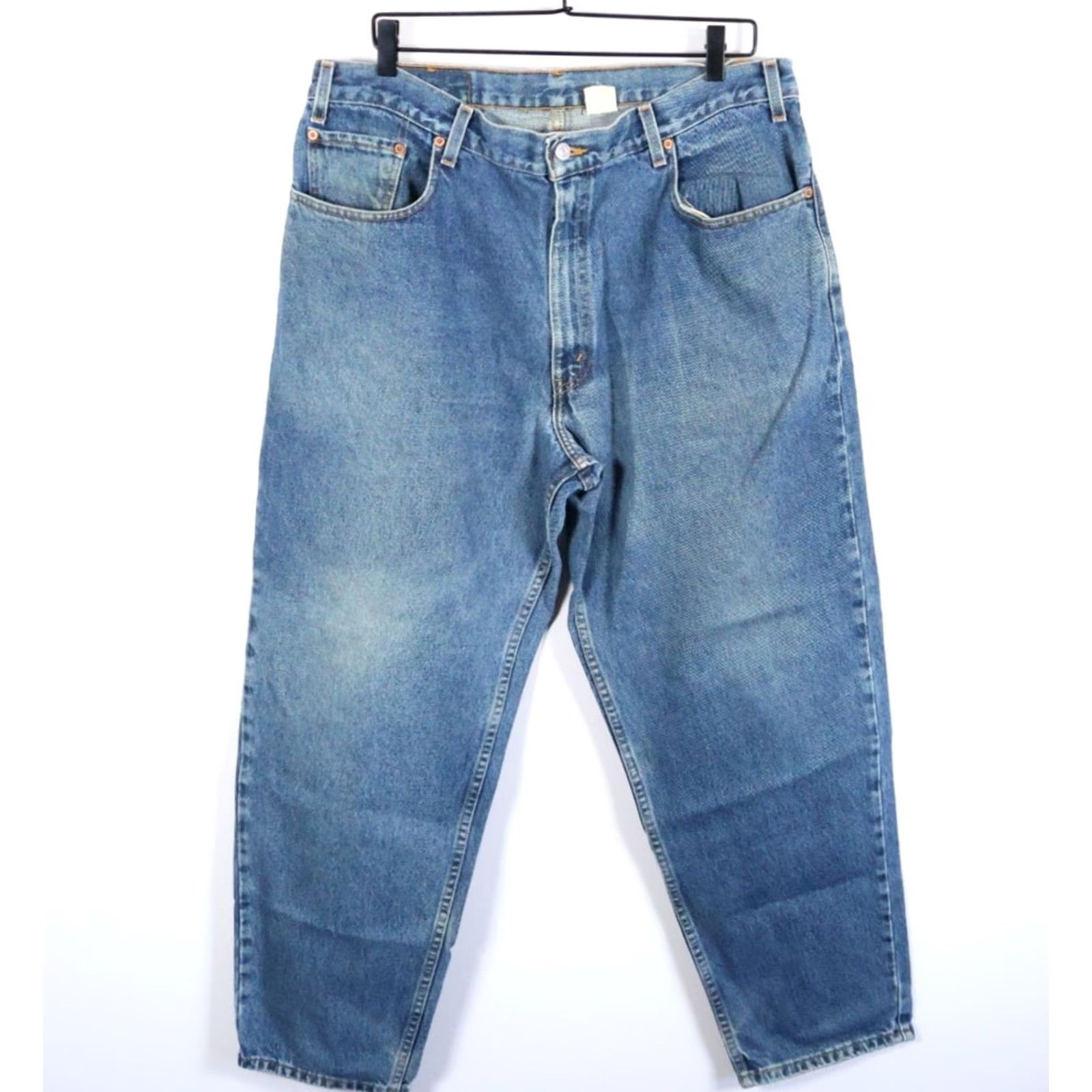 Levi's VINTAGE Levi's 560 Jeans Men's 36 x 30 Loose Fit Tapered Leg Blue Denim Jeans 90s Grunge Retro Mens Size US 36 / EU 52 - 2 Thumbnail