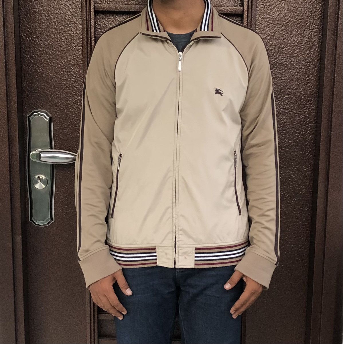 Burberry Burberry Black Label Track Jacket Embroidery Logo Size US M / EU 48-50 / 2 - 14 Thumbnail