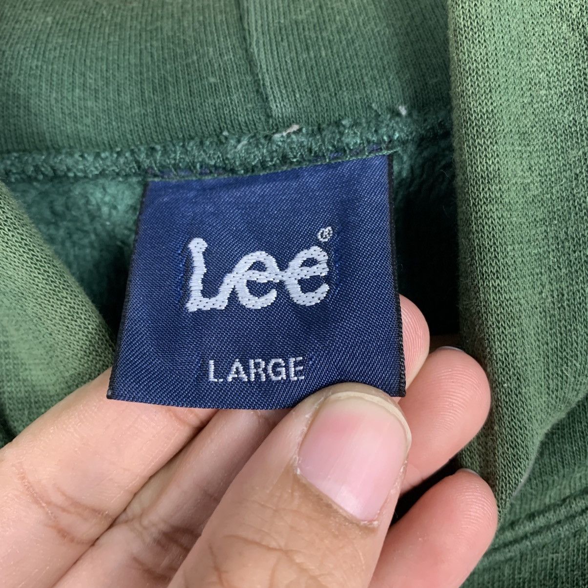 Lee Lee Small Logo Pullover Green Hoodie Size US L / EU 52-54 / 3 - 14 Thumbnail