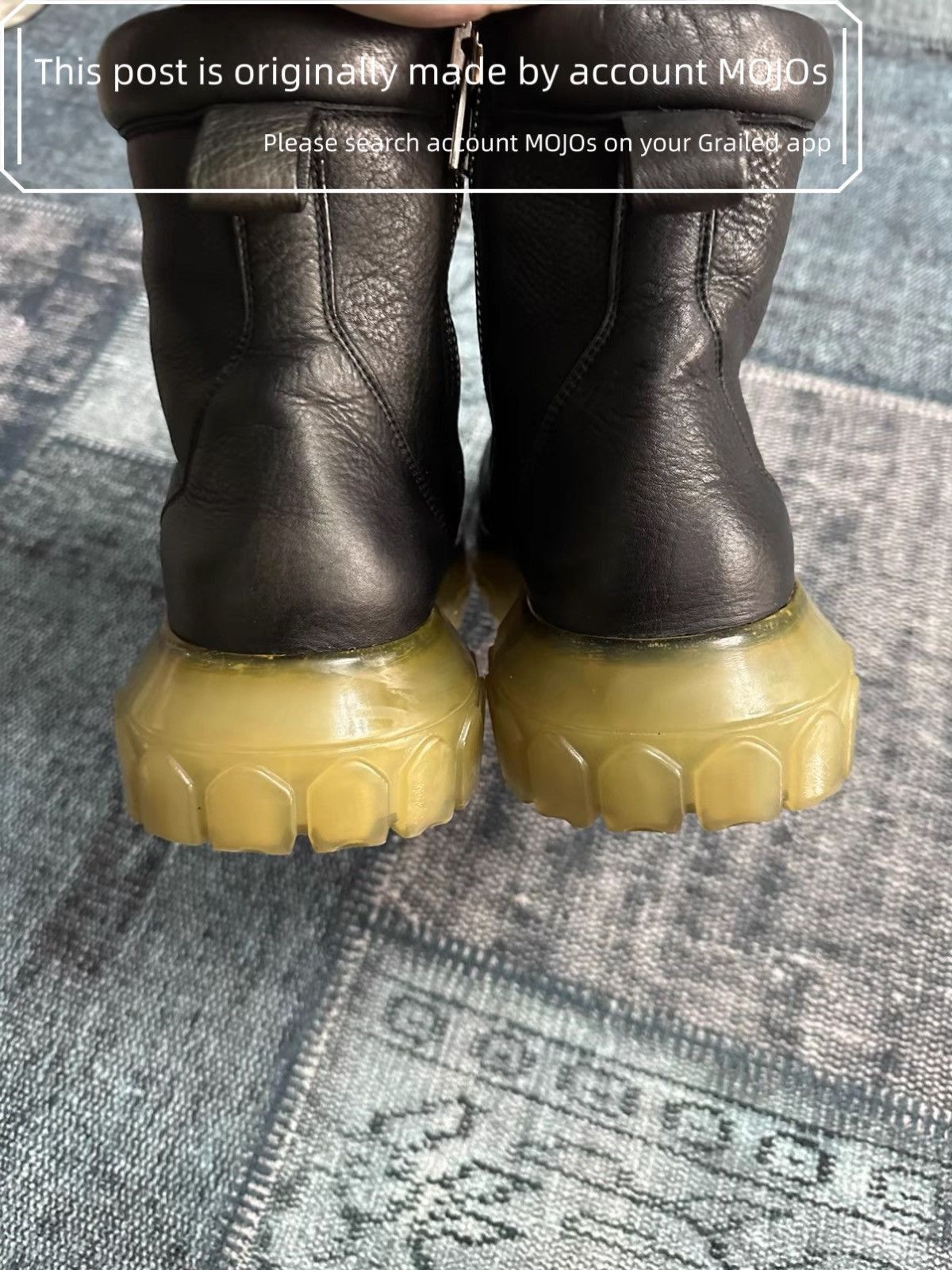 Rick Owens Sz 44 Rick Owens Concordians Beatle Bozo Tractor mojos747 Size US 11 / EU 44 - 4 Thumbnail