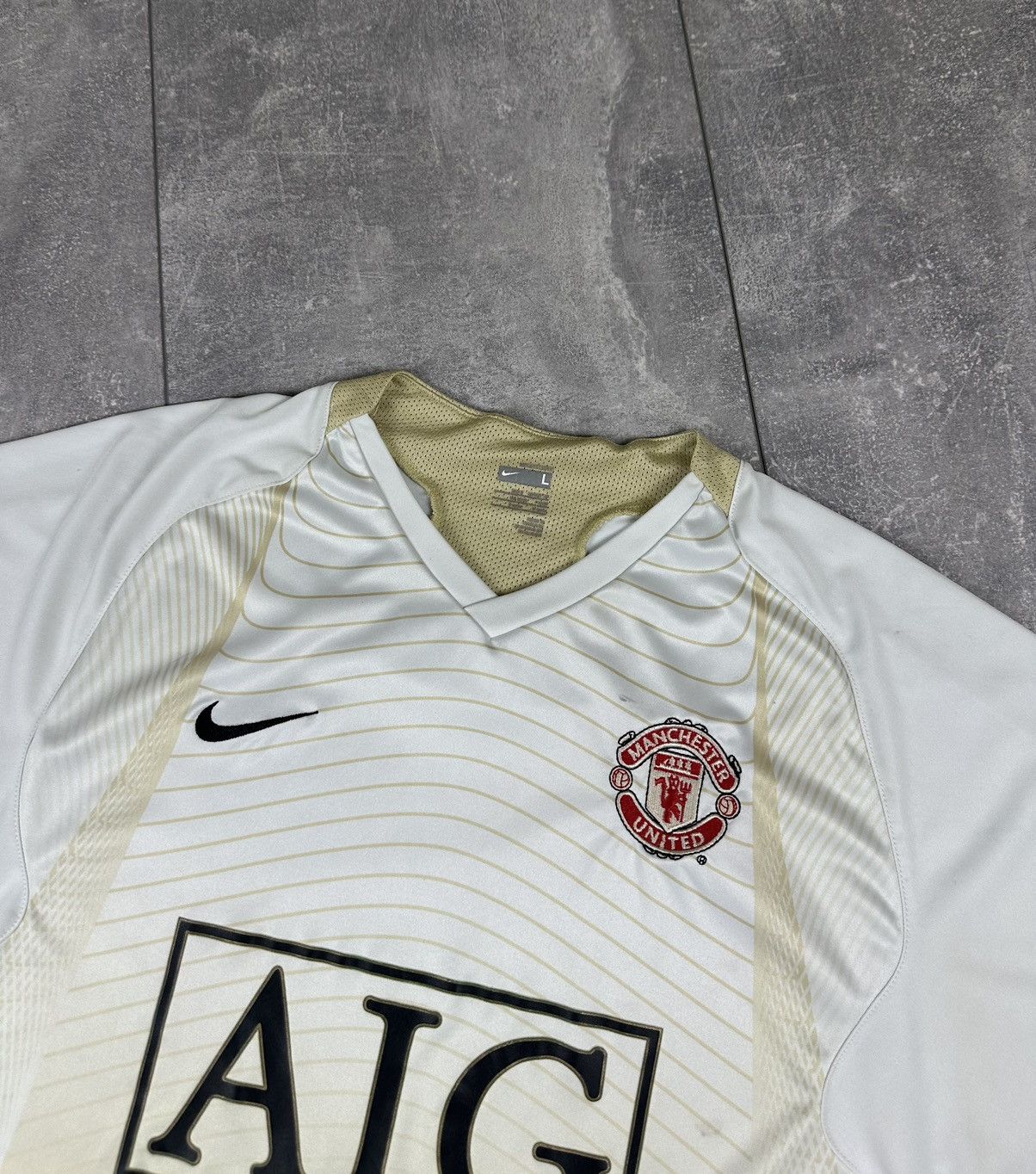 Nike Nike Manchester United 2007/08 Training Total 90 Jersey Size US L / EU 52-54 / 3 - 2 Thumbnail