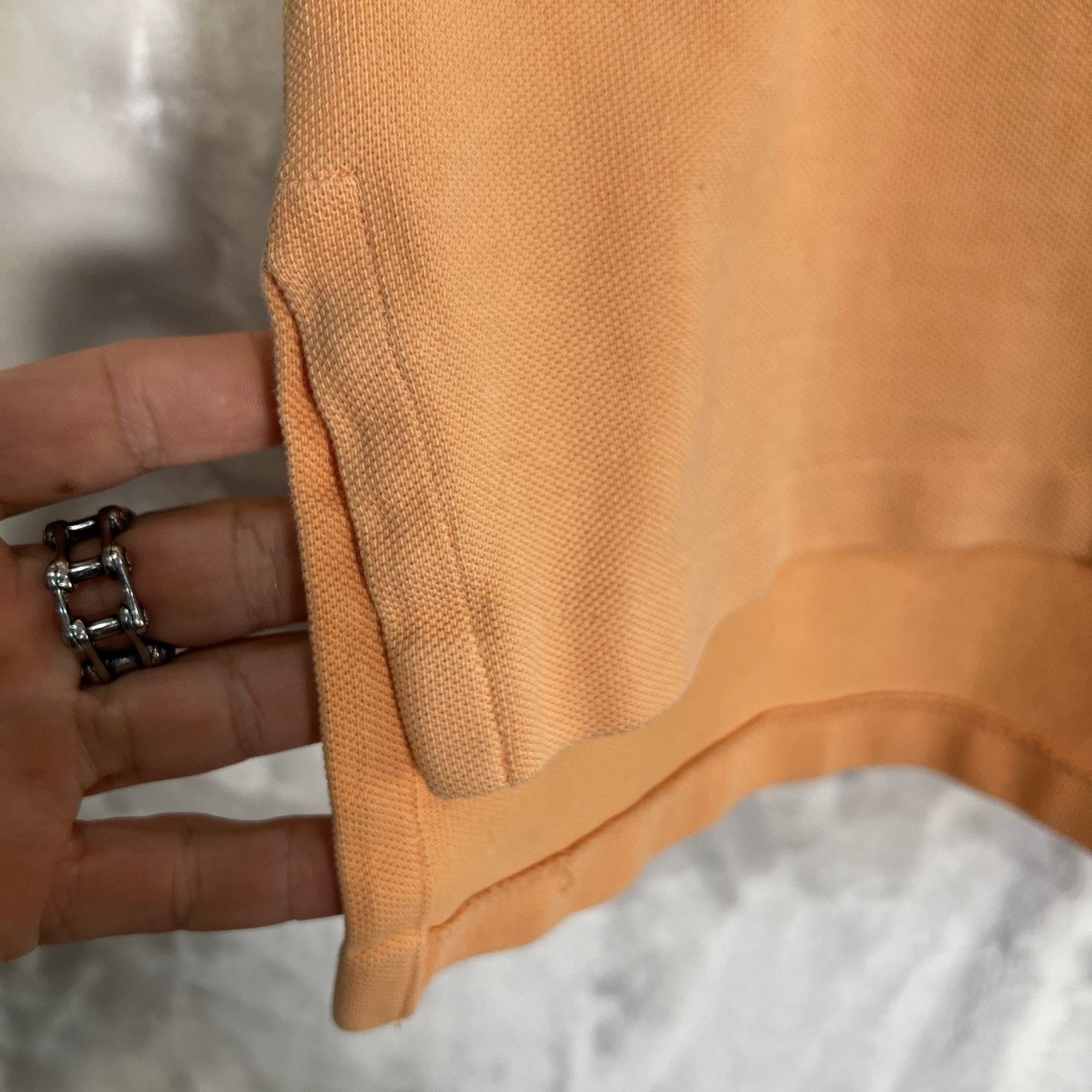 Polo Ralph Lauren Polo Ralph Lauren Men's Melon Peach Cotton Polo Shirt Large Size US L / EU 52-54 / 3 - 7 Thumbnail