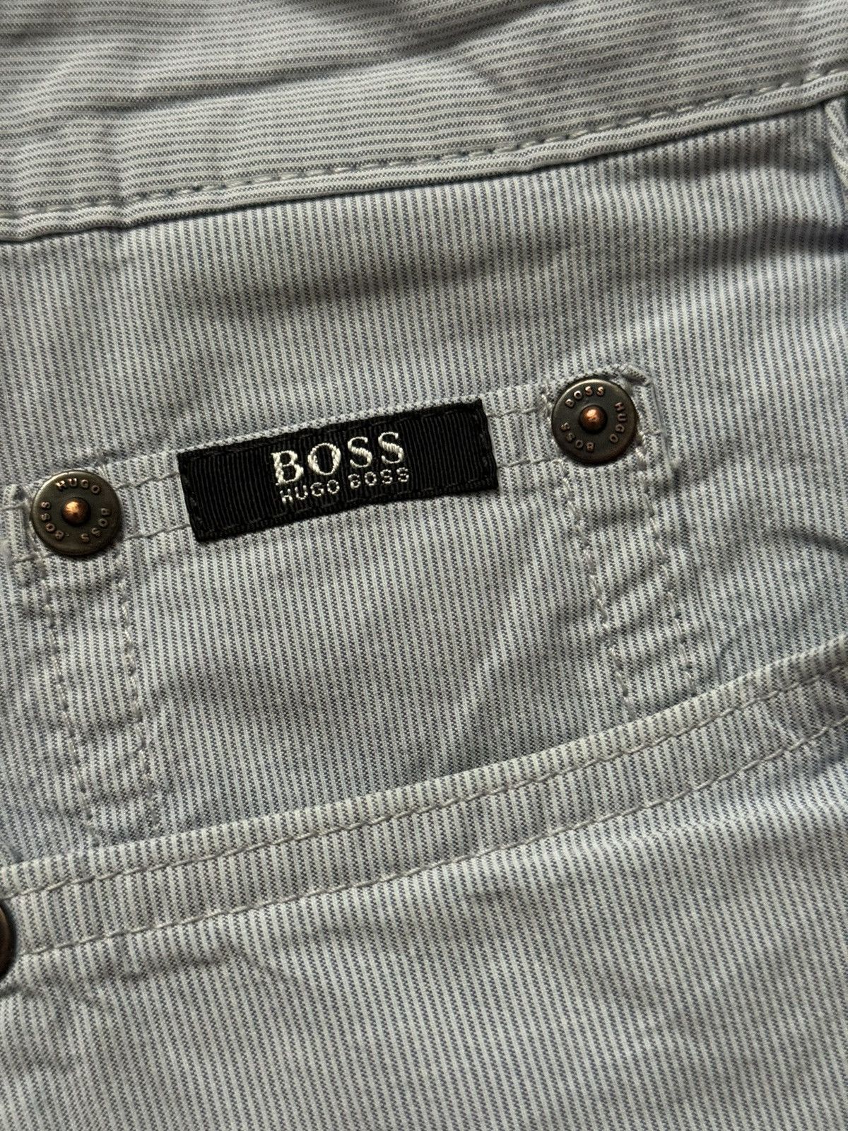Hugo Boss Hugo boss 32/32 striped chino pant trouser Jean Size US 32 / EU 48 - 11 Thumbnail