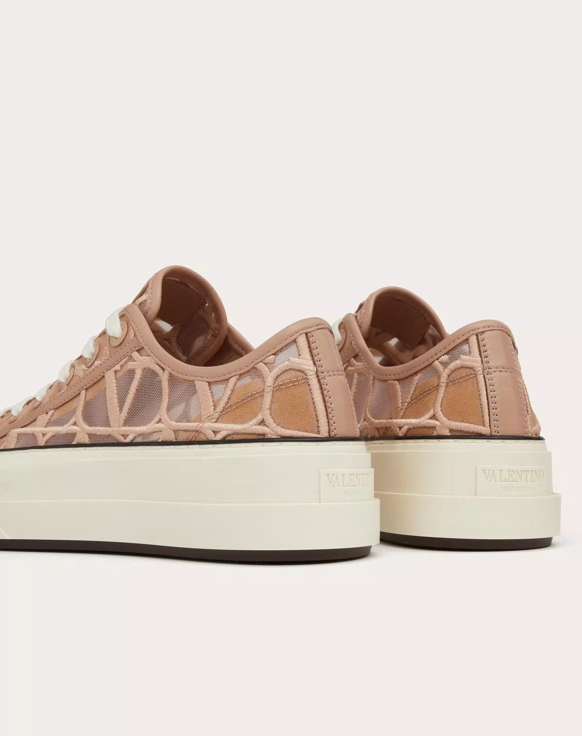 Valentino o1s1wg110426 Low-Top Sneakers in Sand Size US 9.5 / IT 39.5 - 5 Thumbnail