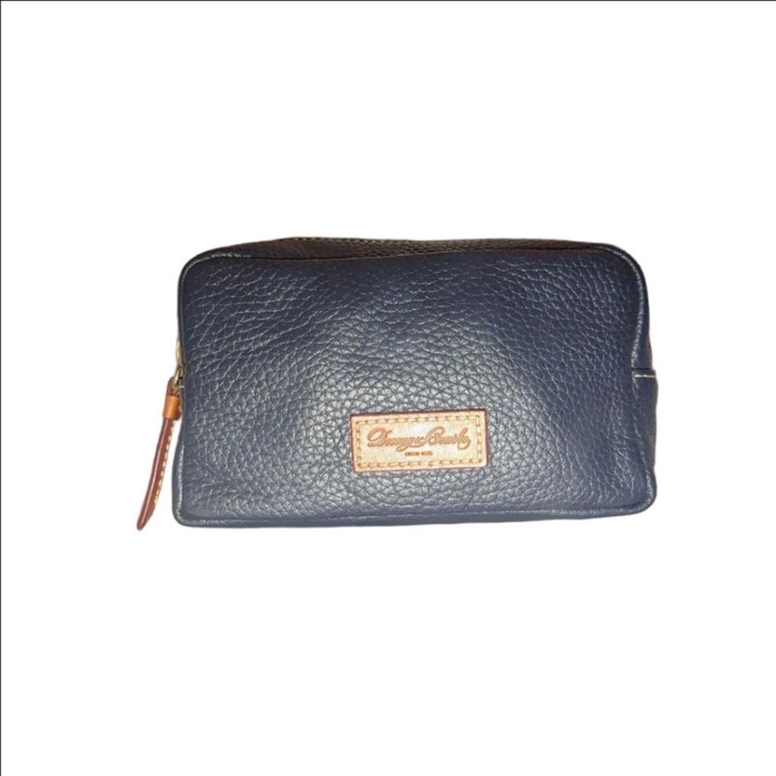 Dooney & Bourke Dooney & Bourke Pebbled Leather Zippered Pouch Size ONE SIZE - 1 Thumbnail
