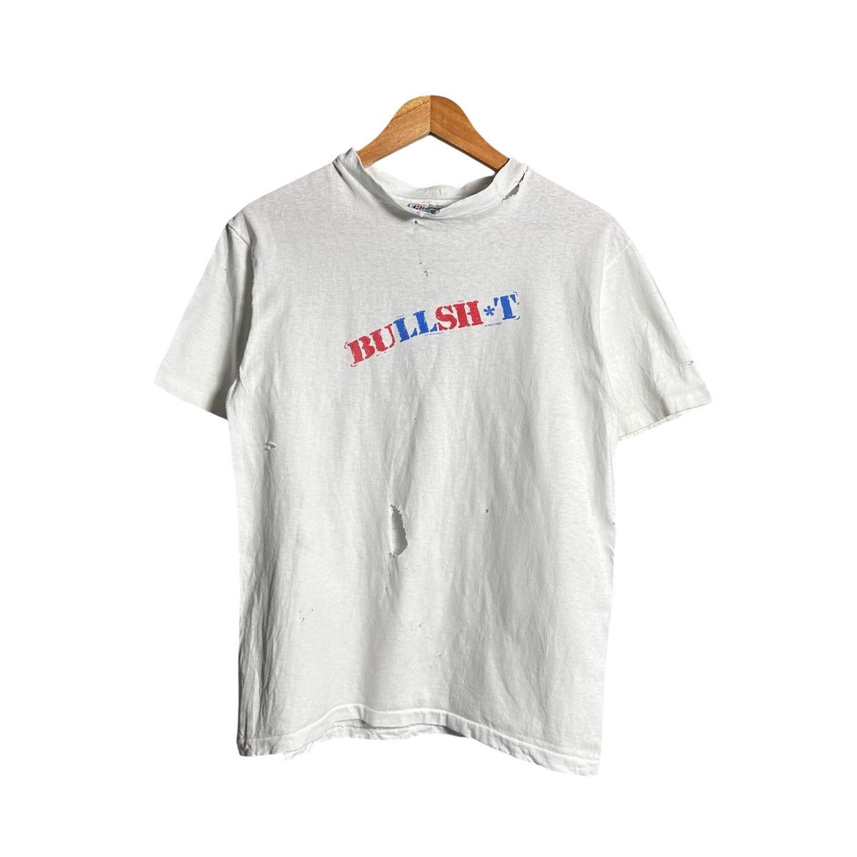 Vintage Vintage 90s Bullshit T-Shirt Size M / US 6-8 / IT 42-44 - 1 Thumbnail
