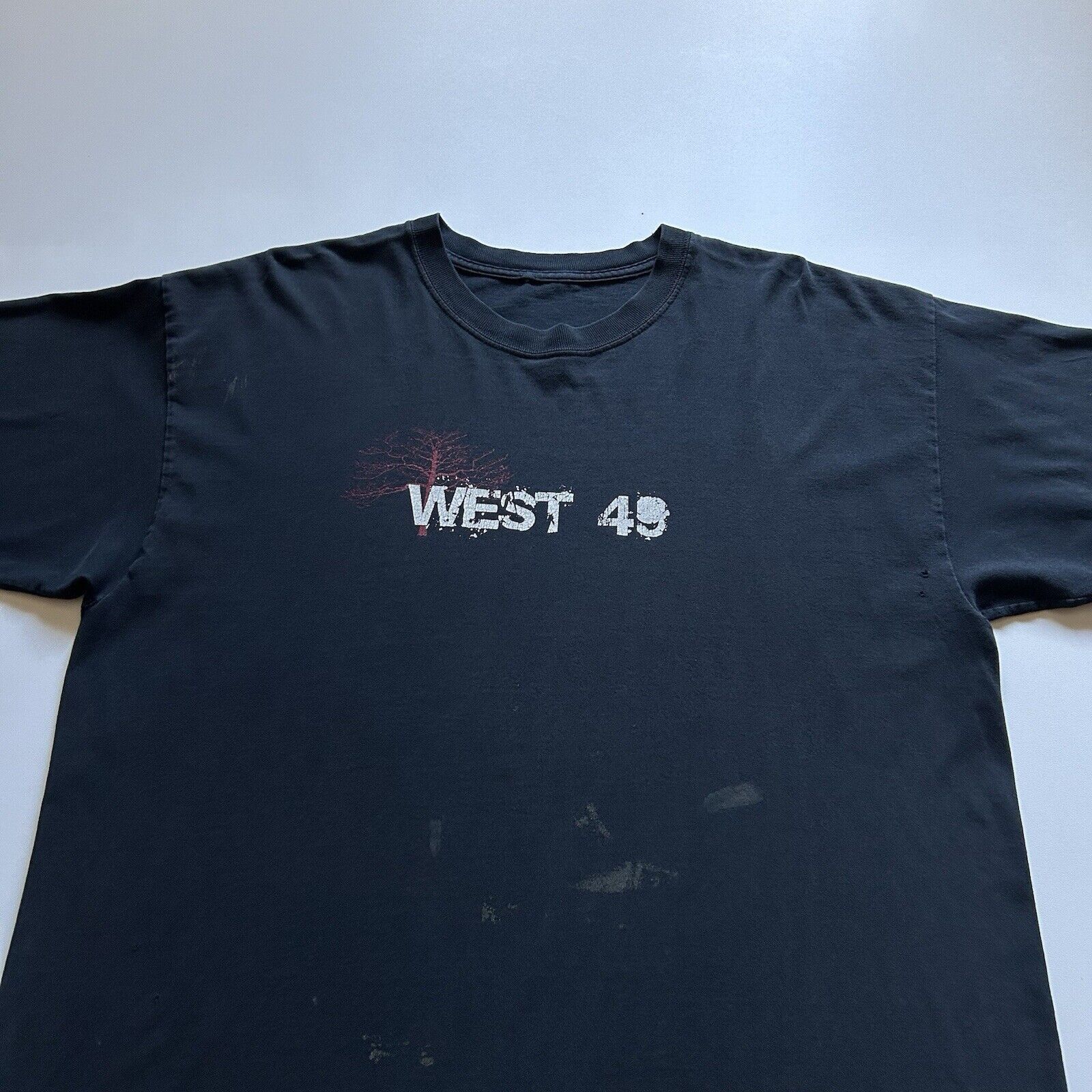 Vintage Vintage Y2K West 49 Skateboarding Promo T Shirt XL Sun Faded Size US XL / EU 56 / 4 - 2 Thumbnail