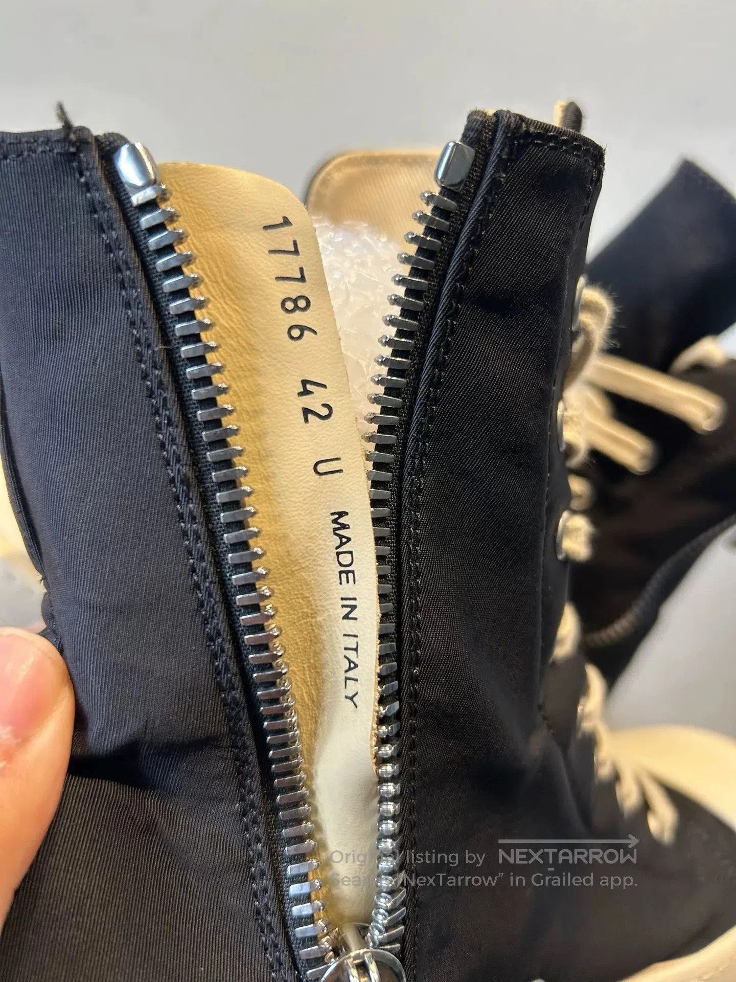 Rick Owens rick owens high. Size US 9 / EU 42 - 5 Thumbnail
