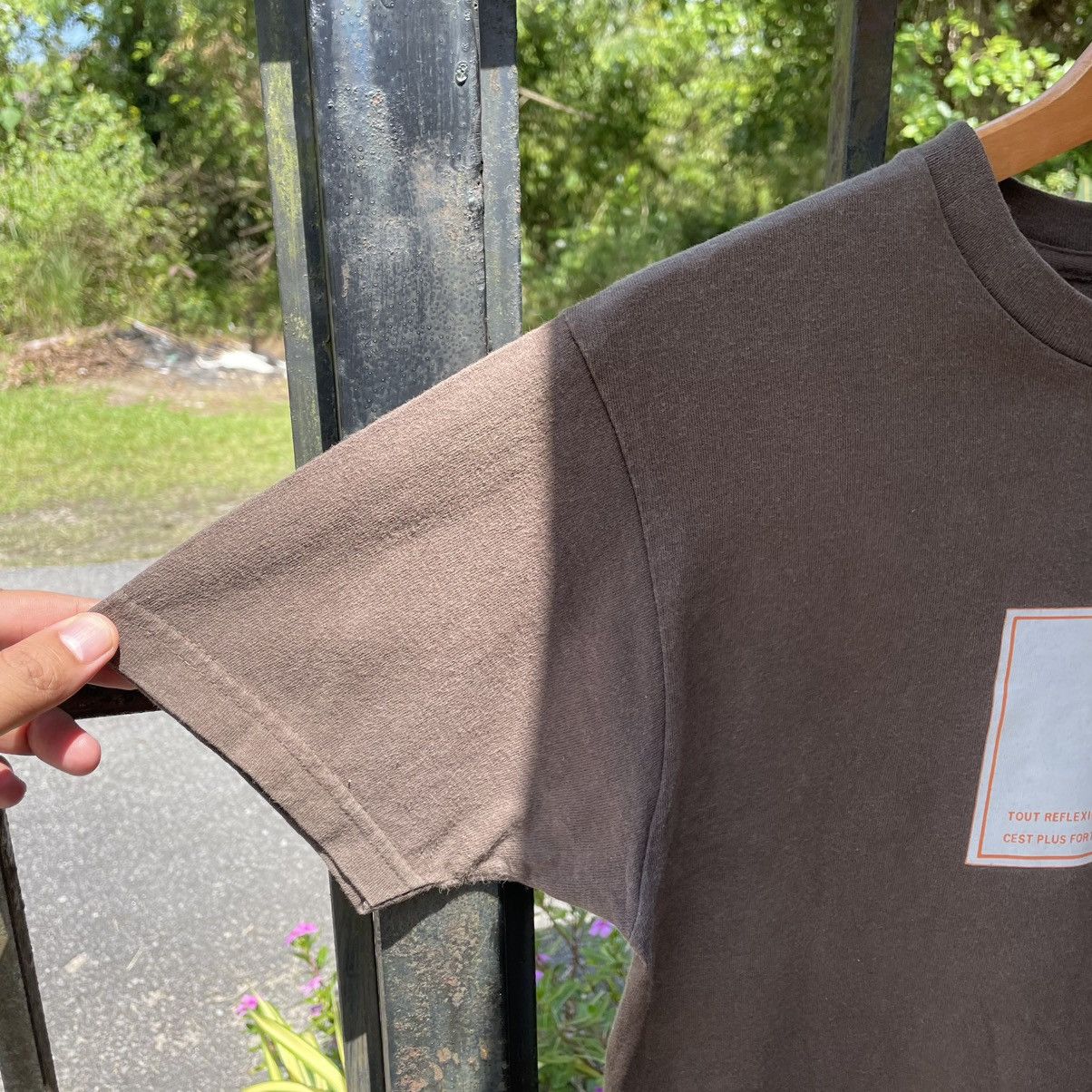 Designer × Japanese Brand × Yohji Yamamoto 🔥🇯🇵Ined Homme By Yohji Yamamoto Reflexion Faite Graphic Tee Size US S / EU 44-46 / 1 - 7 Thumbnail