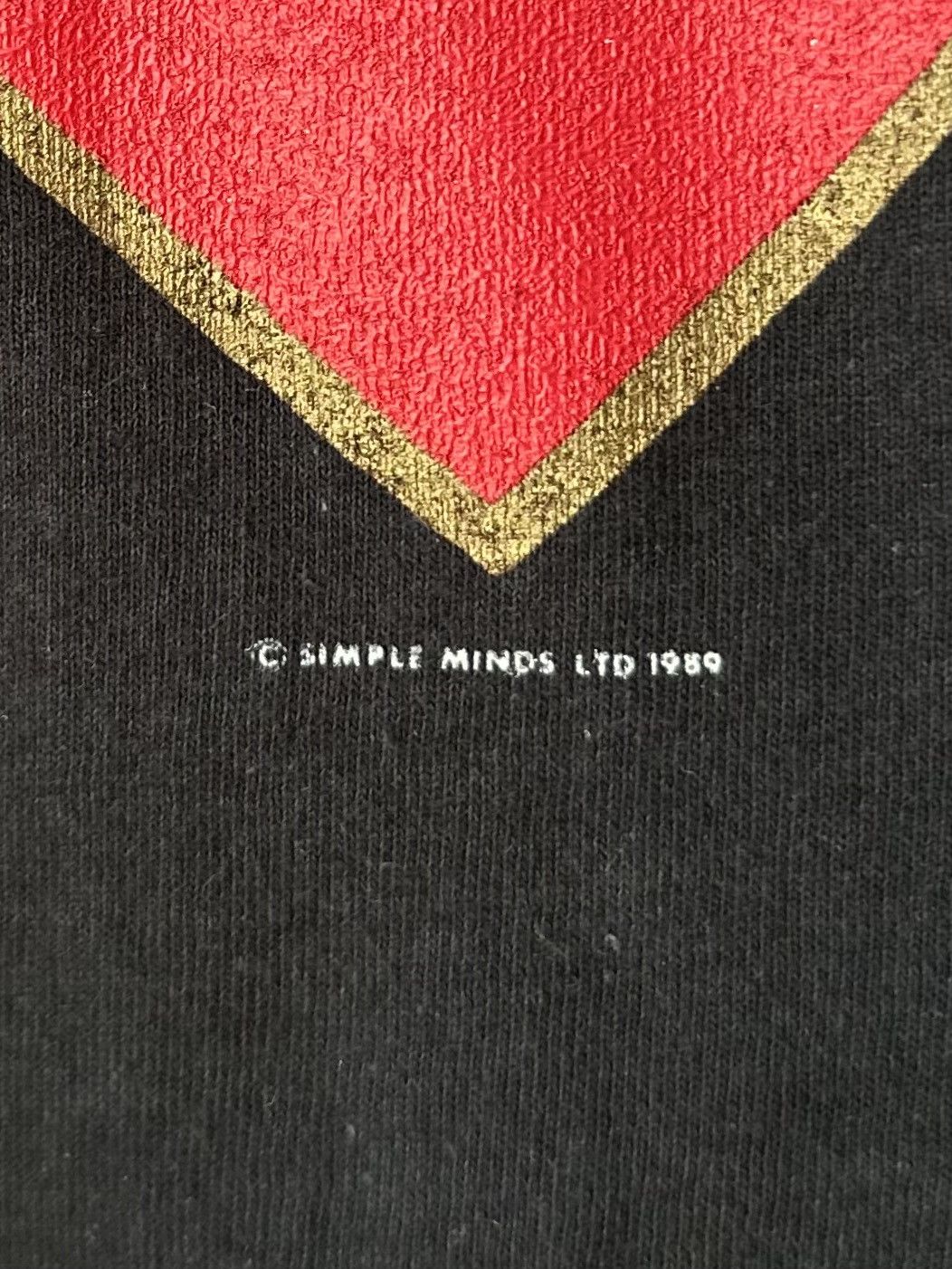 Vintage Vintage 1989 Simple Minds European Tour Shirt Screen Stars L Size US L / EU 52-54 / 3 - 5 Thumbnail