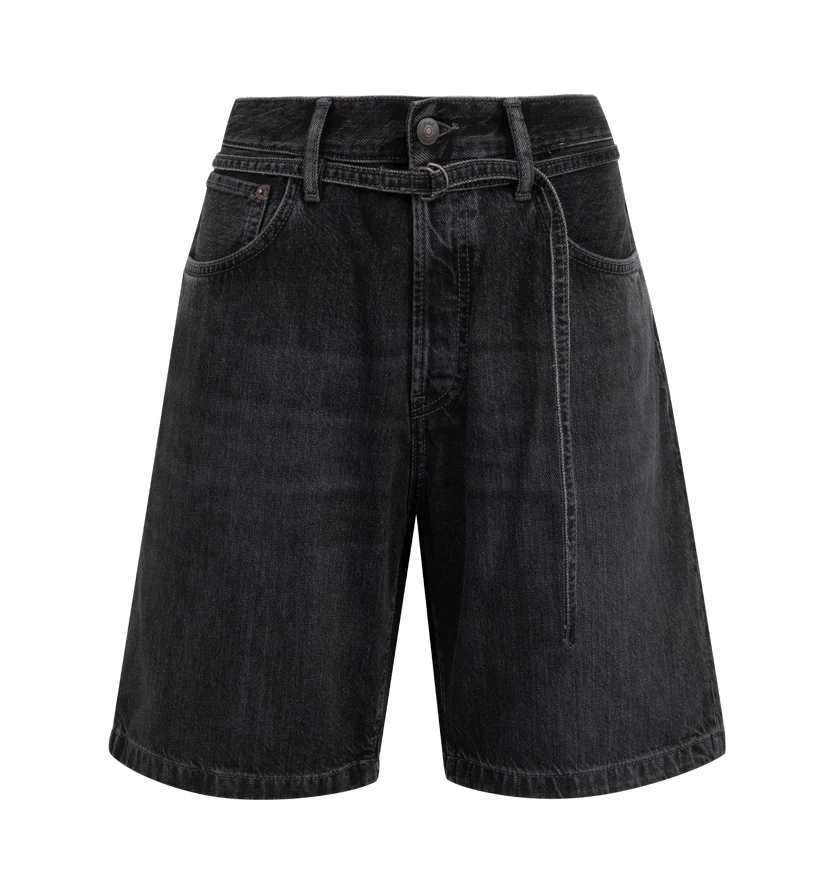 Acne Studios o1h1sh11225 Denim Shorts in Black Size 28" / US 6 / IT 42 - 1 Thumbnail