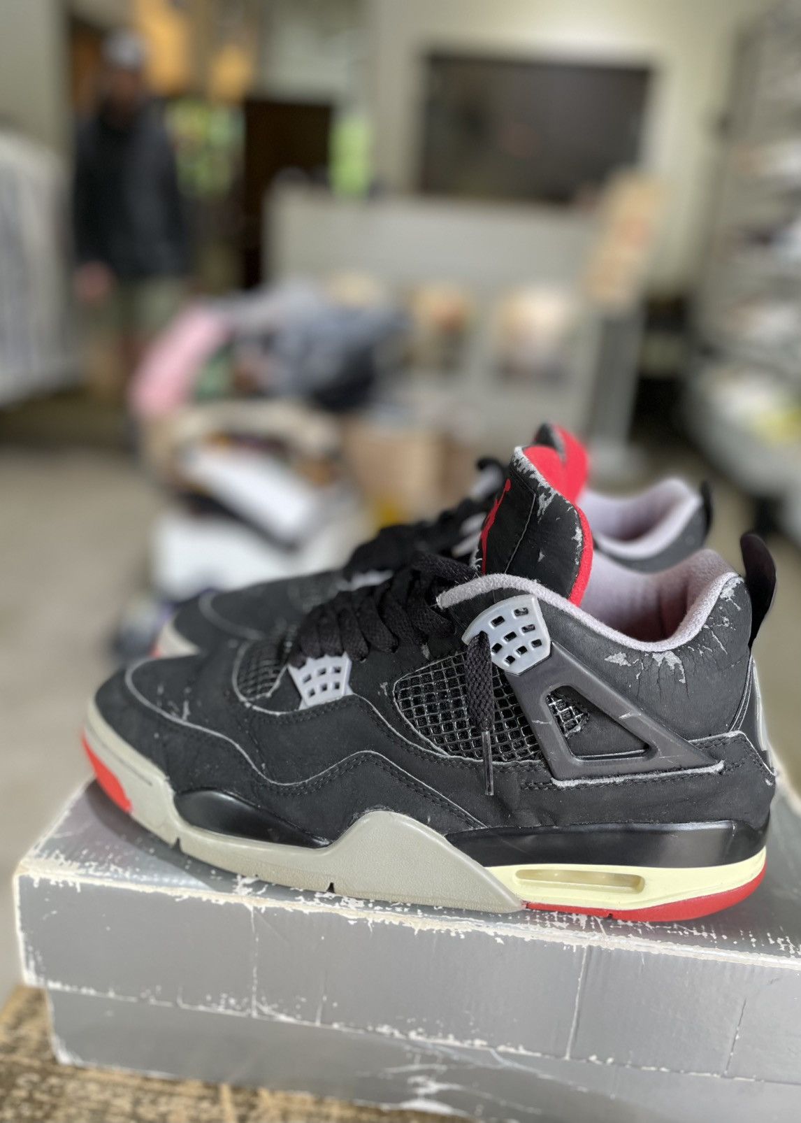 Jordan Brand Jordan 4 Retro Black Cement (1999) Size US 11 / EU 44 - 4 Thumbnail